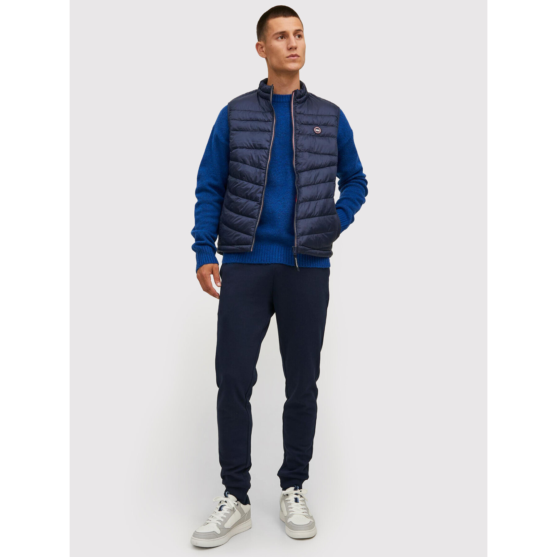 Jack&Jones Елек Hero 12211790 Тъмносин Regular Fit - Pepit.bg