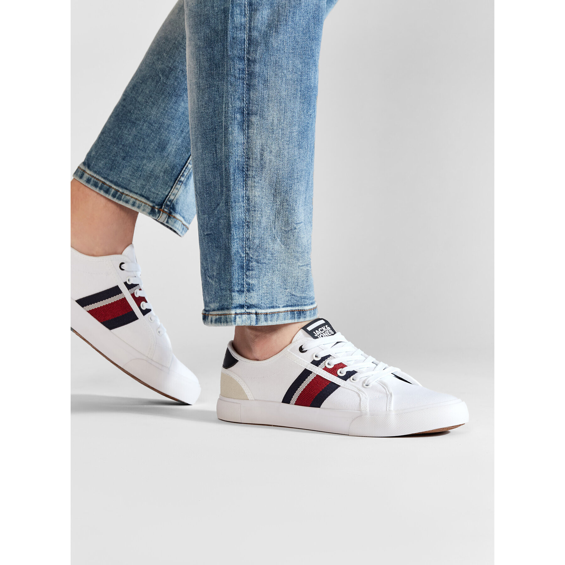Jack&Jones Гуменки Jfwkrusher 12203675 Бял - Pepit.bg