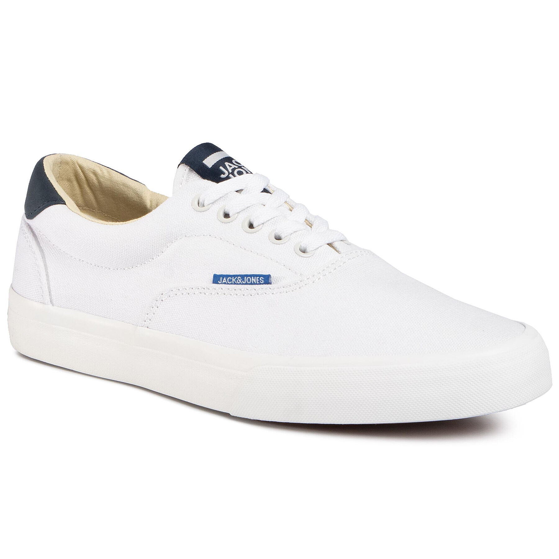 Jack&Jones Гуменки Jfwmork Canvas 12169267 Бял - Pepit.bg