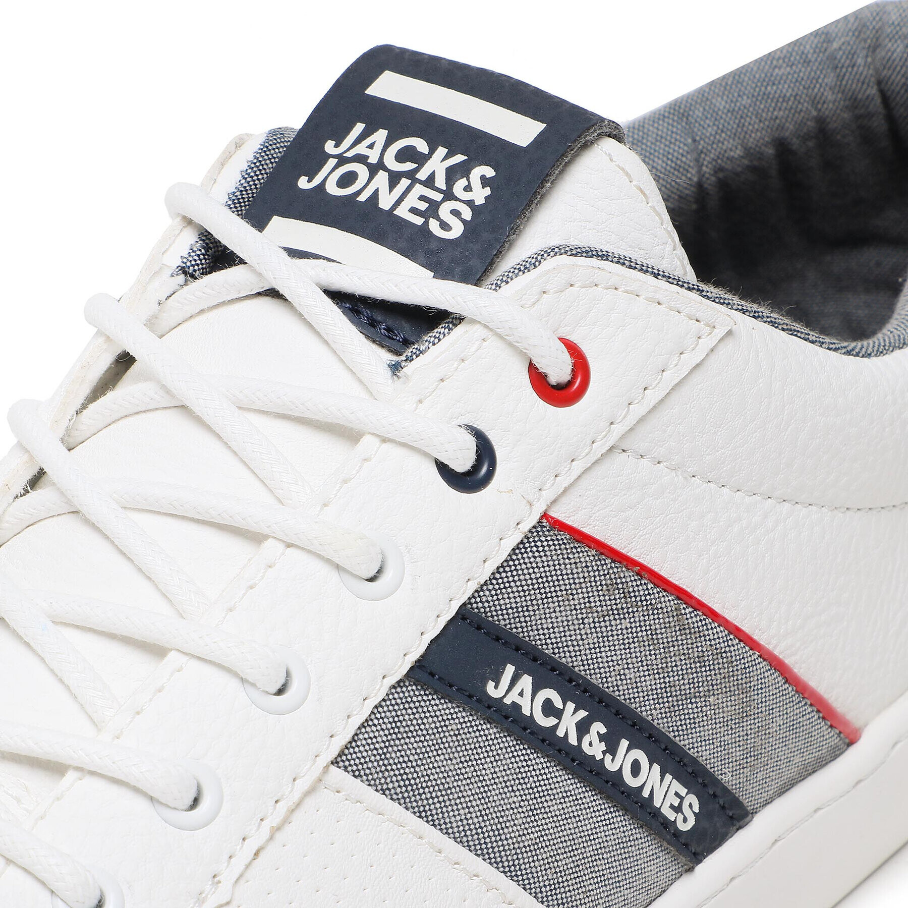 Jack&Jones Гуменки Jfwted 12170429 Бял - Pepit.bg