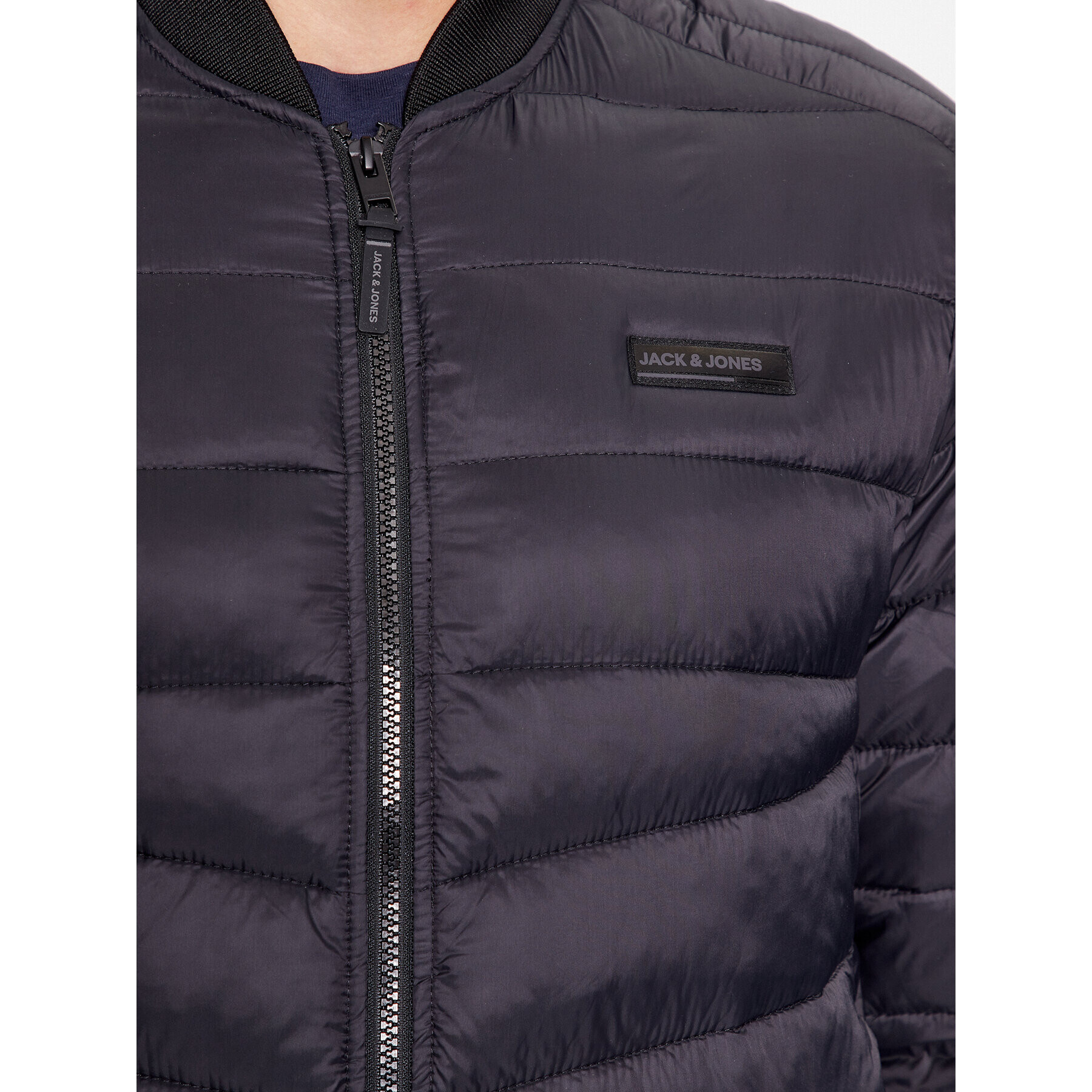 Jack&Jones Яке бомбър 12236154 Черен Regular Fit - Pepit.bg