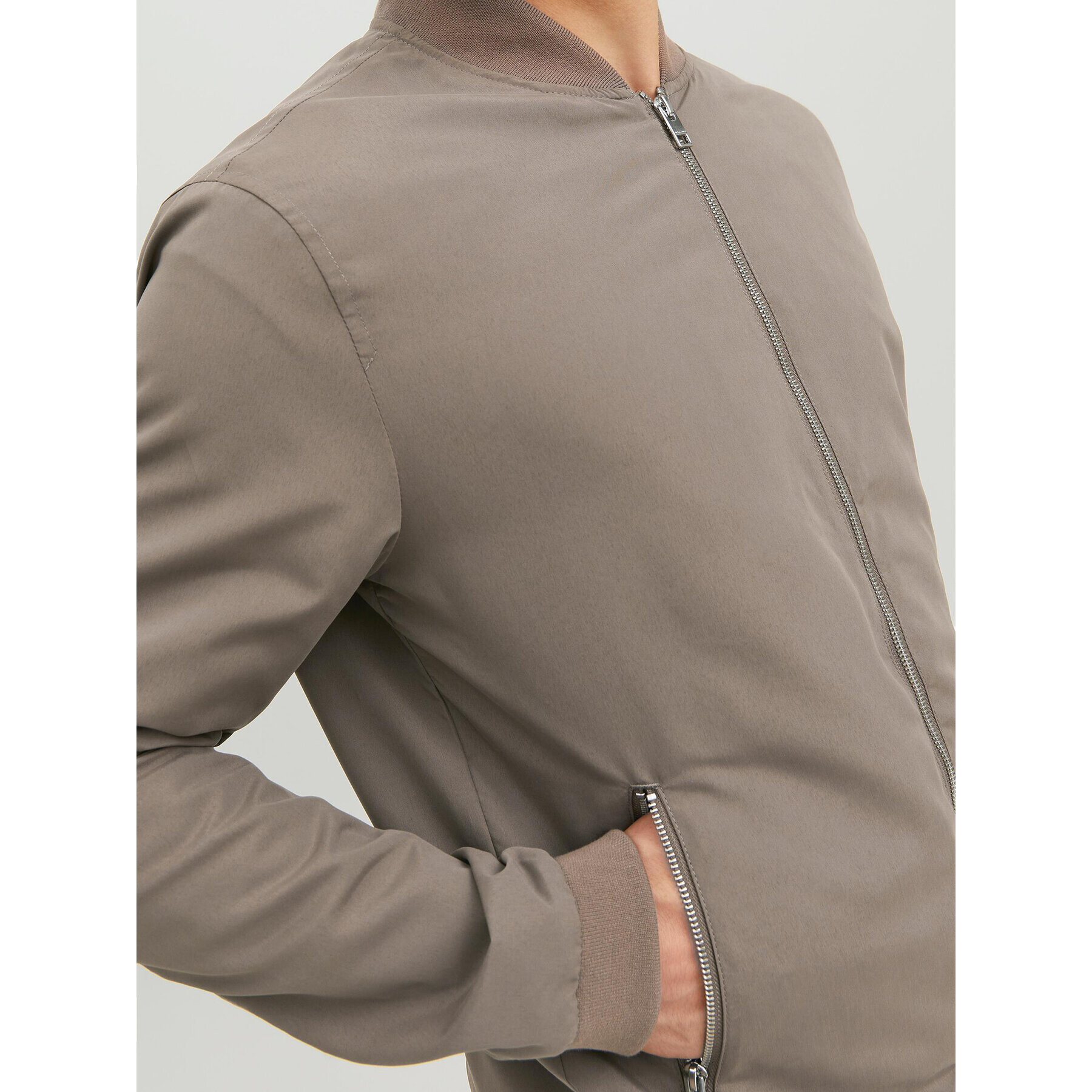 Jack&Jones Яке бомбър Rush 12165203 Бежов Regular Fit - Pepit.bg