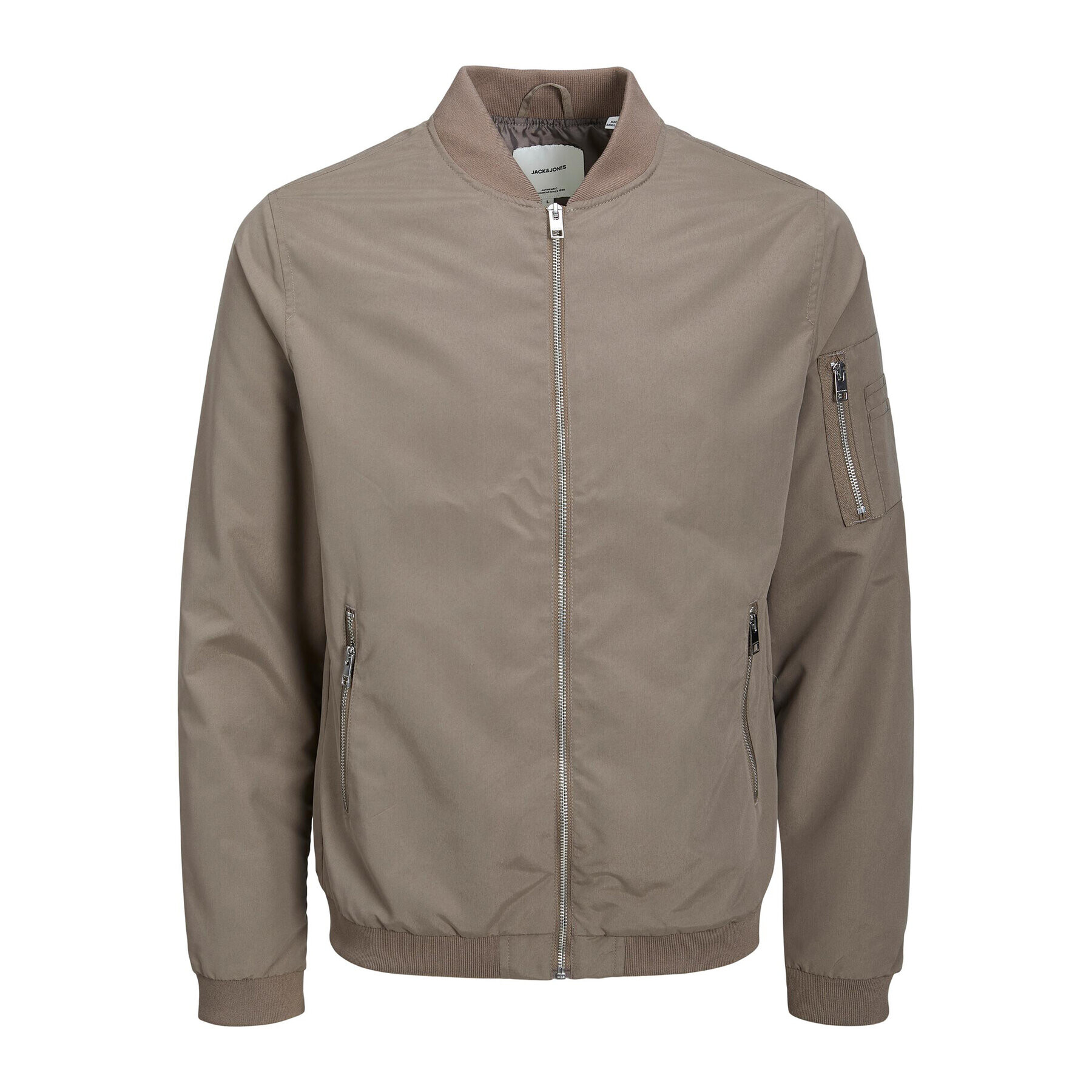 Jack&Jones Яке бомбър Rush 12165203 Бежов Regular Fit - Pepit.bg