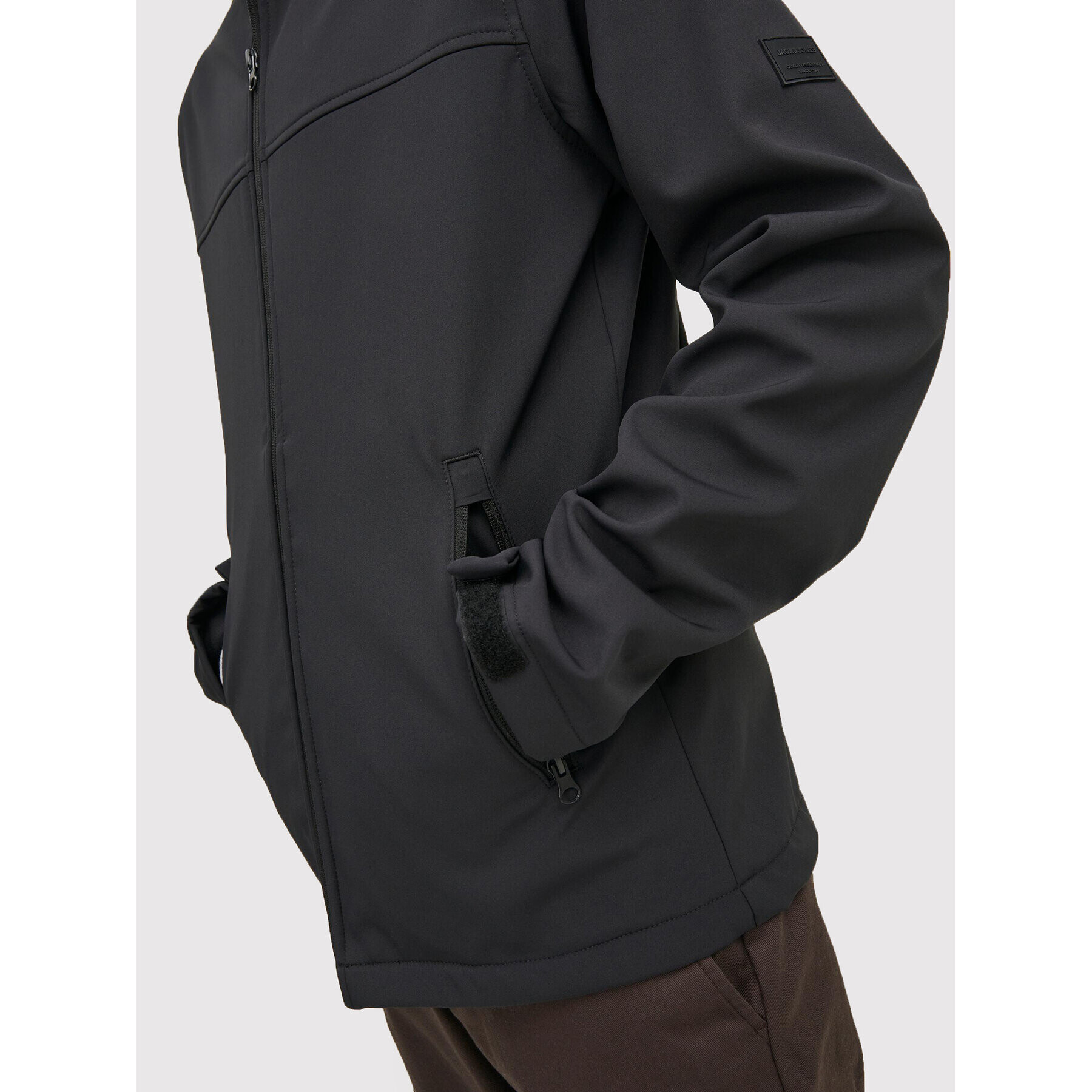 Jack&Jones Яке softshell Marvin 12212363 Черен Regular Fit - Pepit.bg