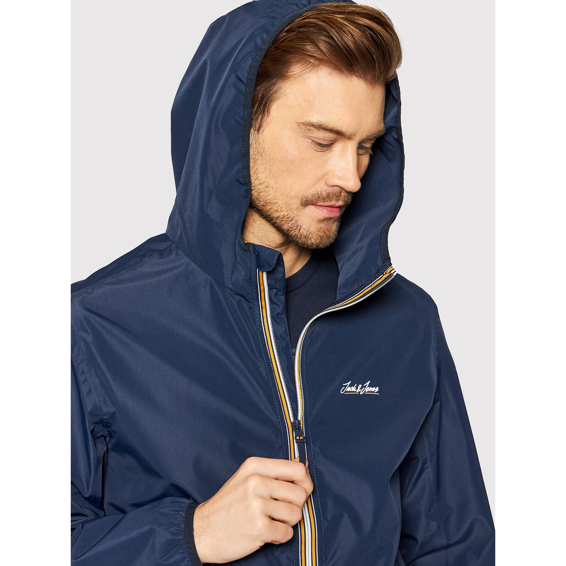 Jack&Jones Яке за дъжд Tons 12204478 Тъмносин Regular Fit - Pepit.bg
