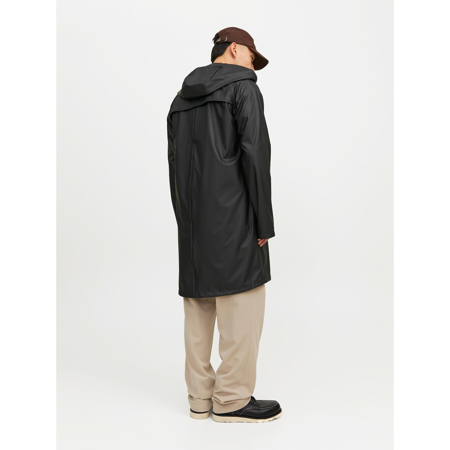Jack&Jones Яке за дъжд Urban 12237636 Черен Regular Fit - Pepit.bg