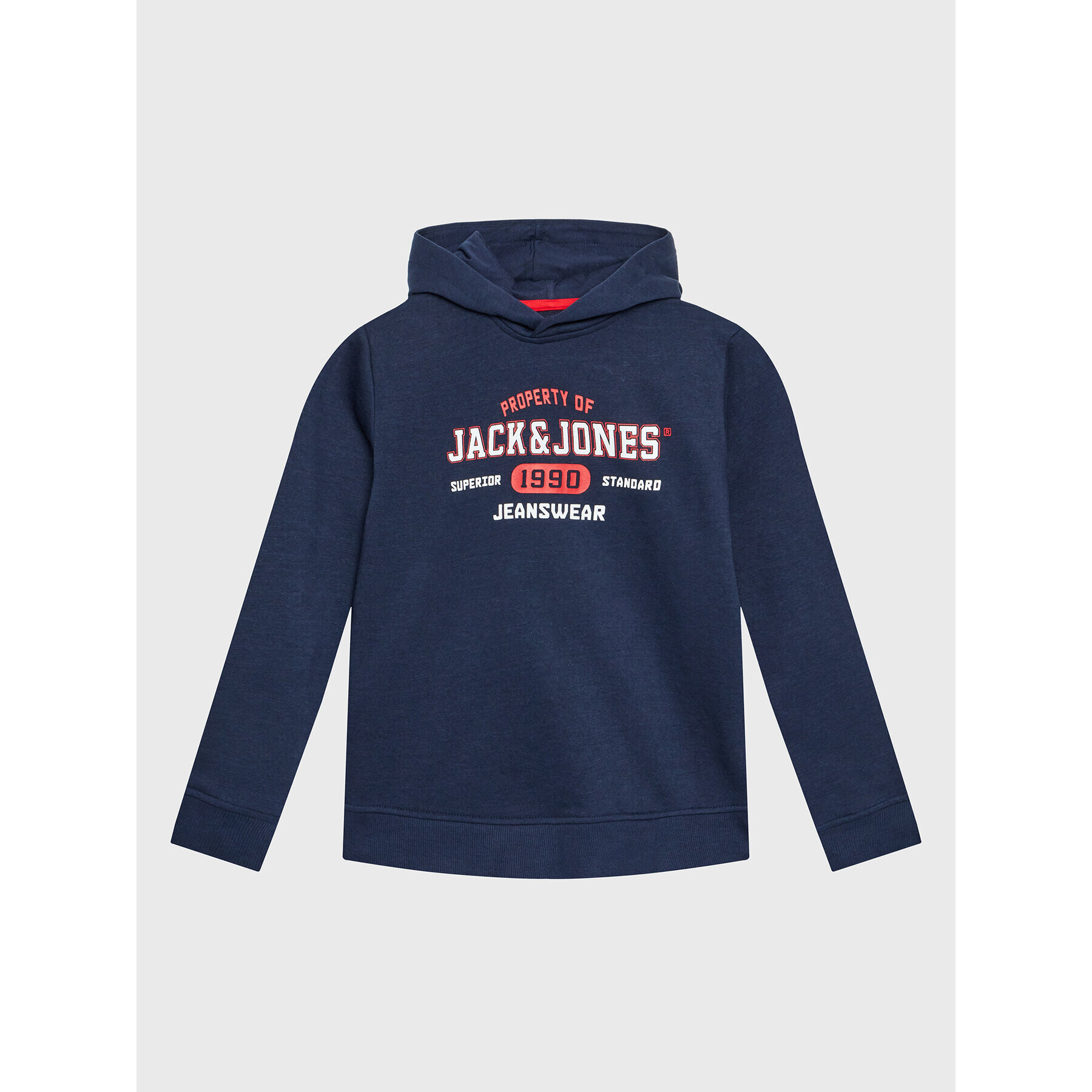 Jack&Jones Junior Анцуг Stamp 12221641 Тъмносин Regular Fit - Pepit.bg