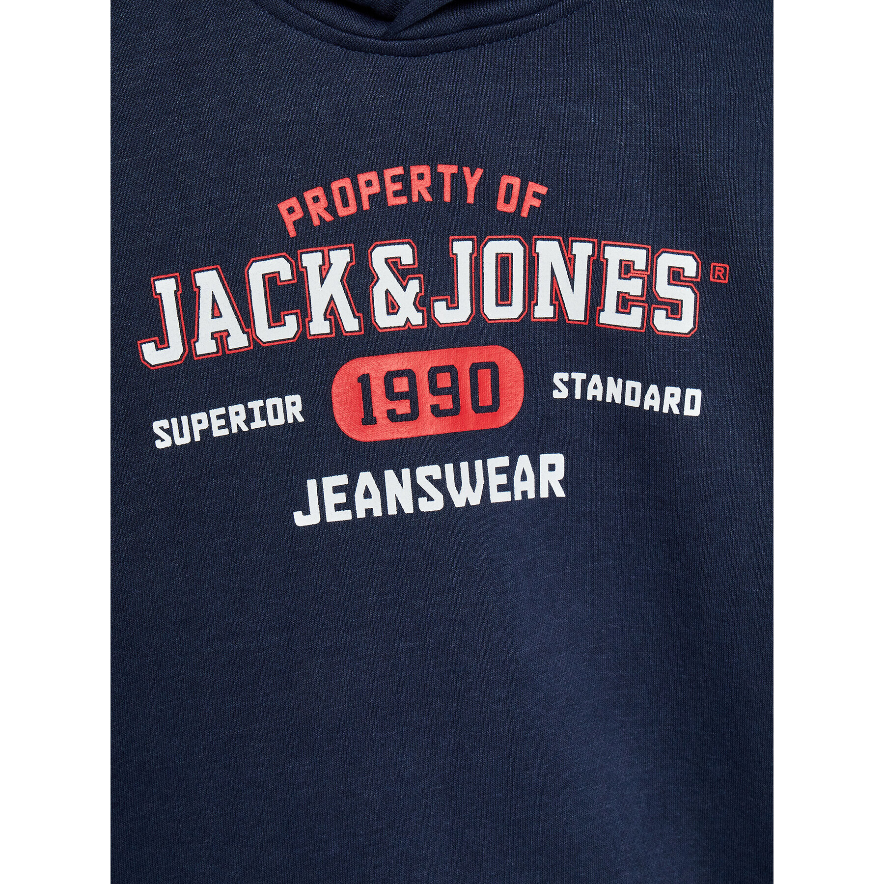 Jack&Jones Junior Анцуг Stamp 12221641 Тъмносин Regular Fit - Pepit.bg