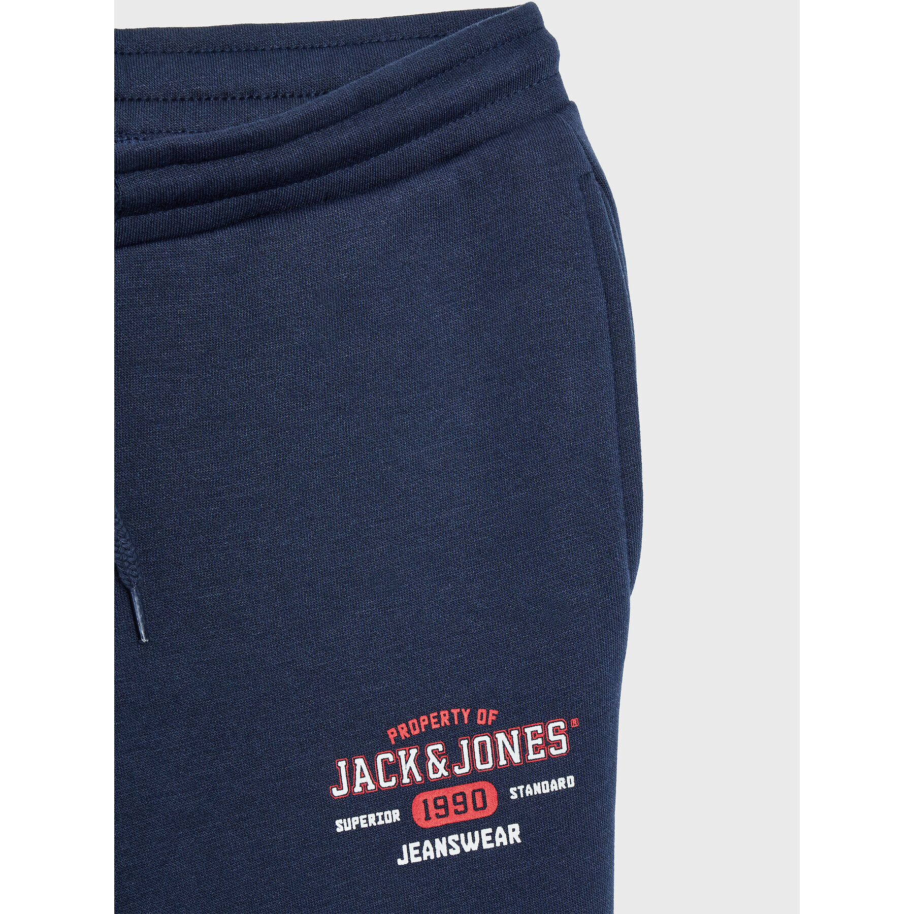 Jack&Jones Junior Анцуг Stamp 12221641 Тъмносин Regular Fit - Pepit.bg