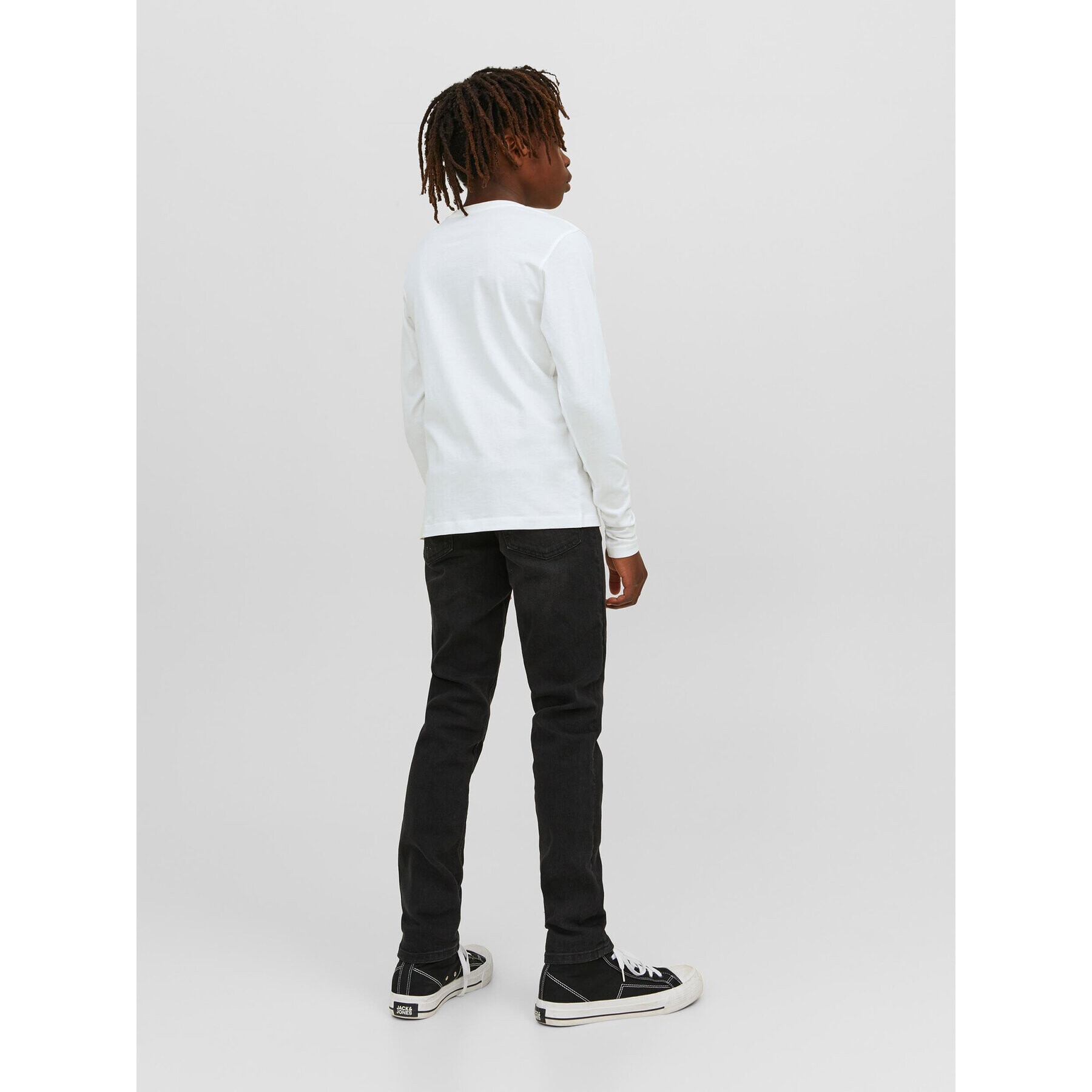 Jack&Jones Junior Блуза 12237371 Бял Regular Fit - Pepit.bg