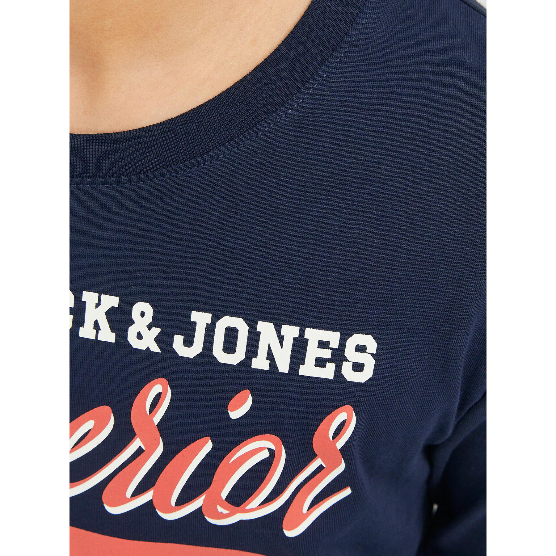 Jack&Jones Junior Блуза 12237371 Тъмносин Regular Fit - Pepit.bg