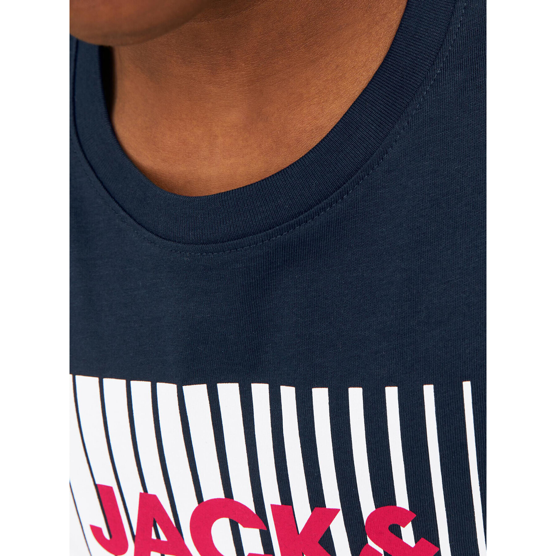 Jack&Jones Junior Блуза 12244209 Тъмносин Regular Fit - Pepit.bg