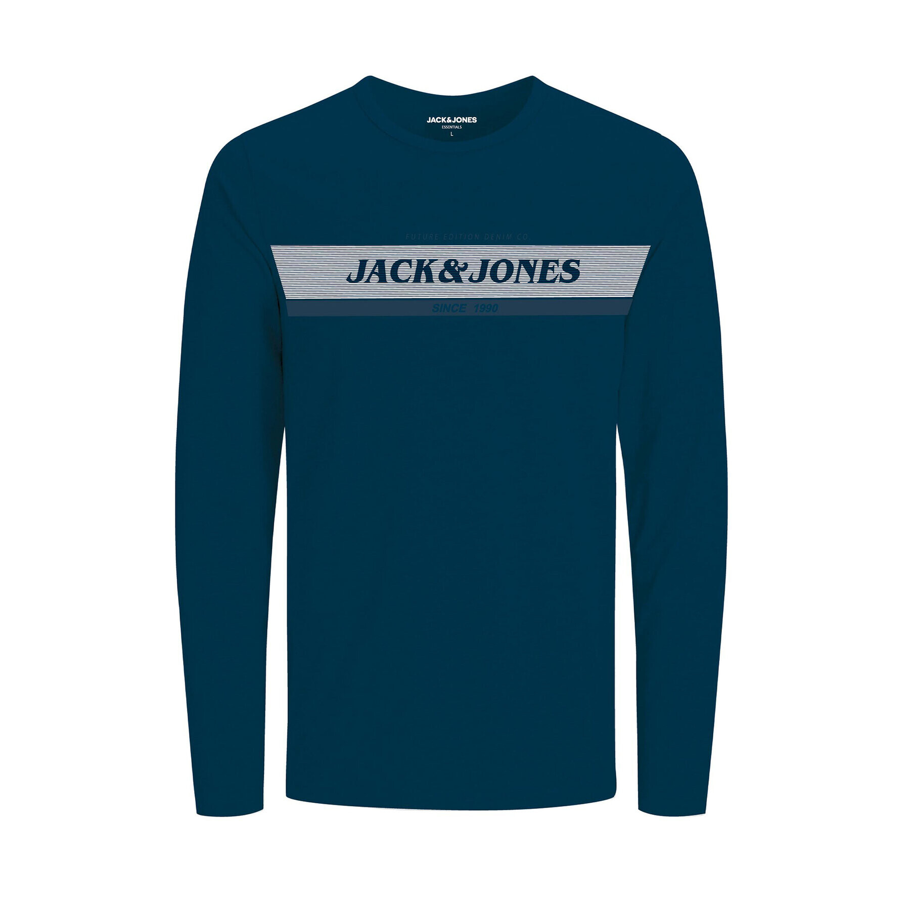 Jack&Jones Junior Блуза 12245919 Син Regular Fit - Pepit.bg