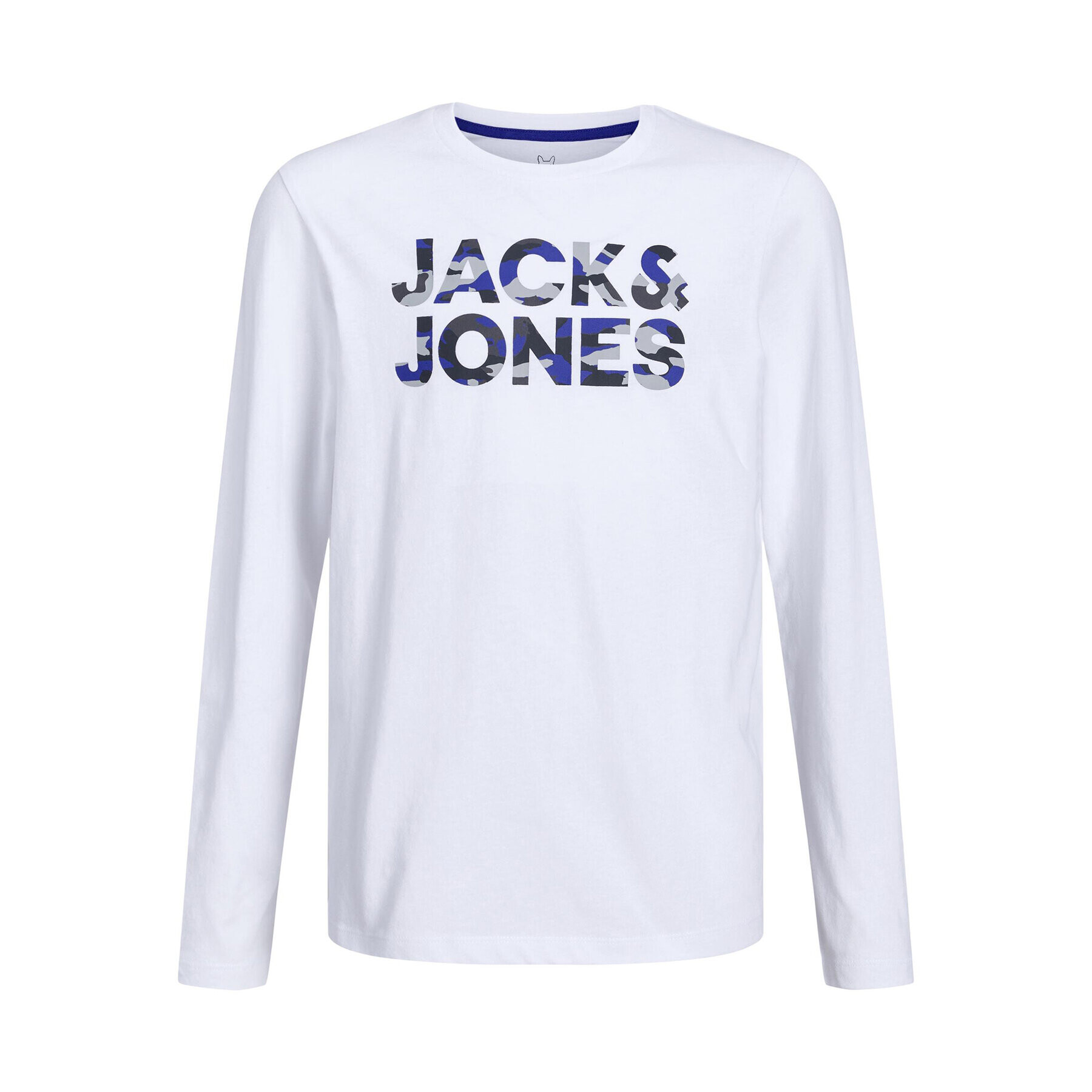 Jack&Jones Junior Блуза 12245920 Бял Loose Fit - Pepit.bg