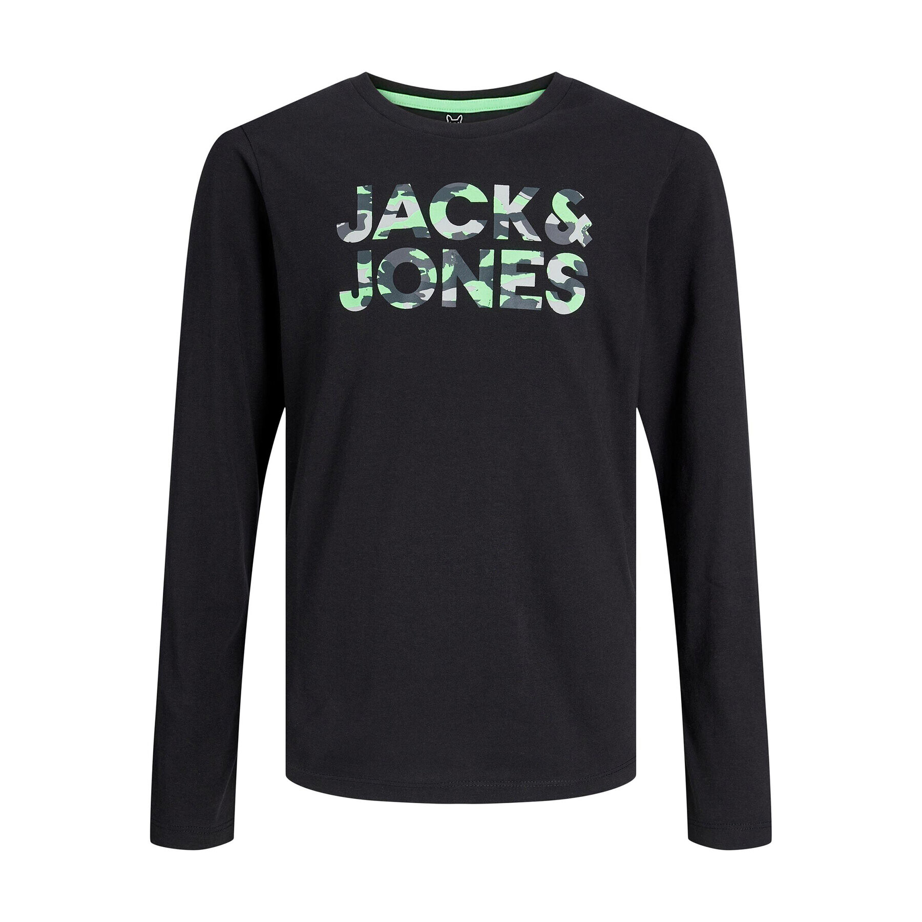 Jack&Jones Junior Блуза 12245920 Черен Loose Fit - Pepit.bg