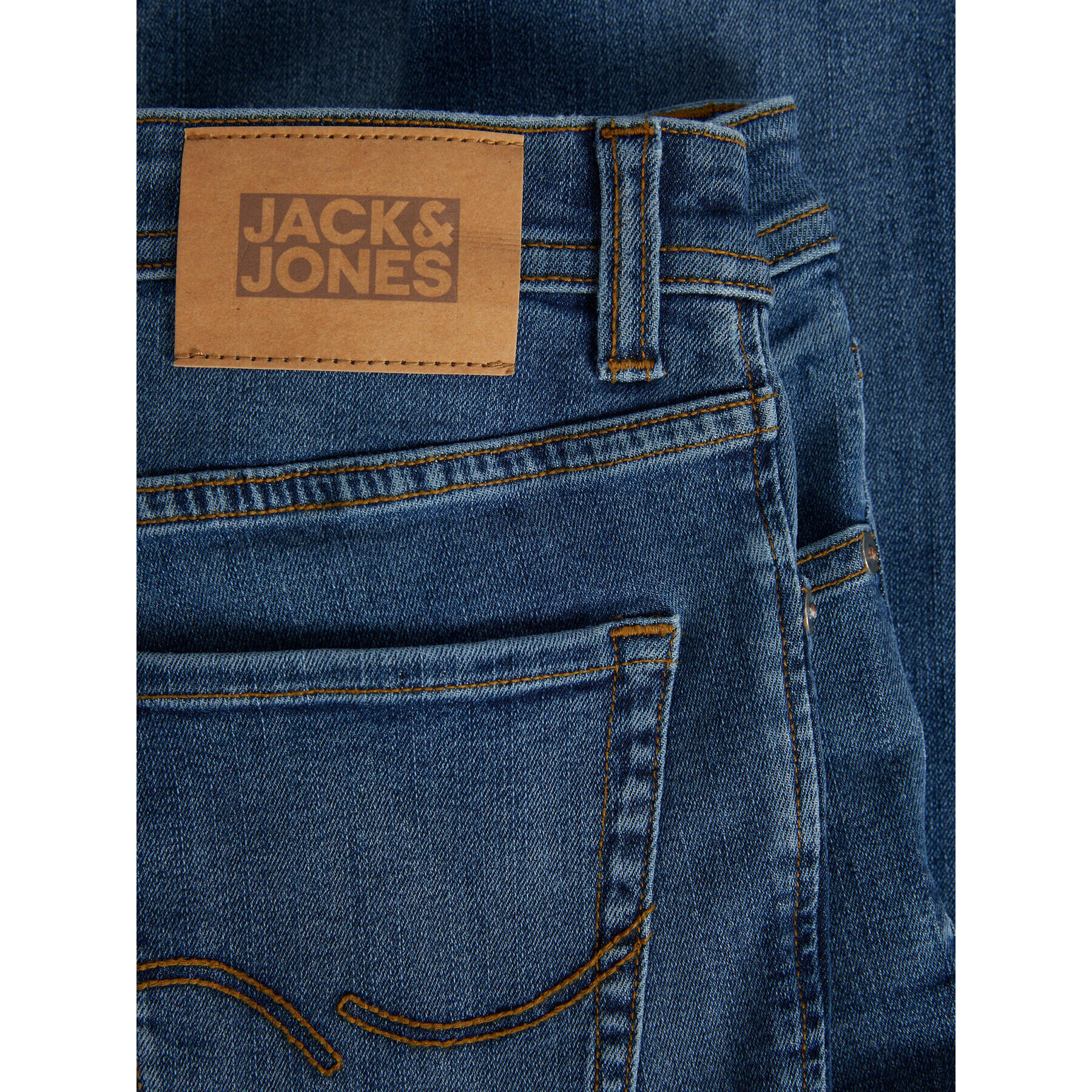 Jack&Jones Junior Дънки 12243682 Син Slim Fit - Pepit.bg