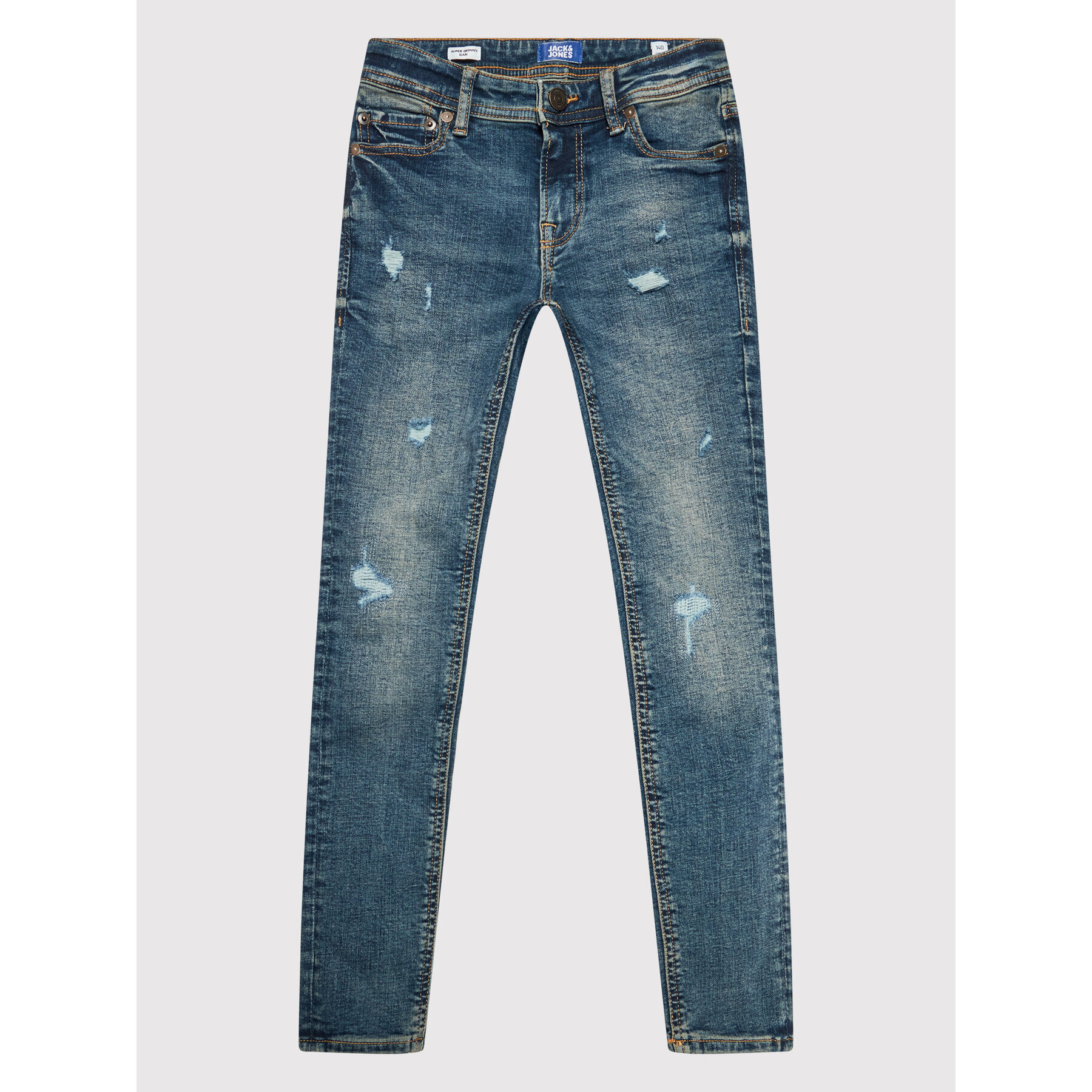 Jack&Jones Junior Дънки Dan Original 12192104 Син Super Skinny Fit - Pepit.bg
