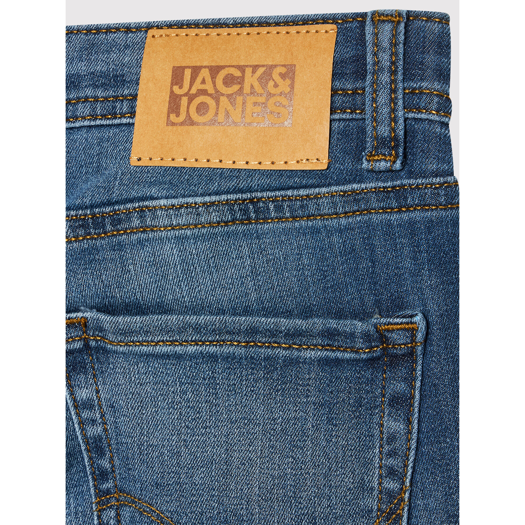 Jack&Jones Junior Дънки Glenn 12181893 Син Slim Fit - Pepit.bg