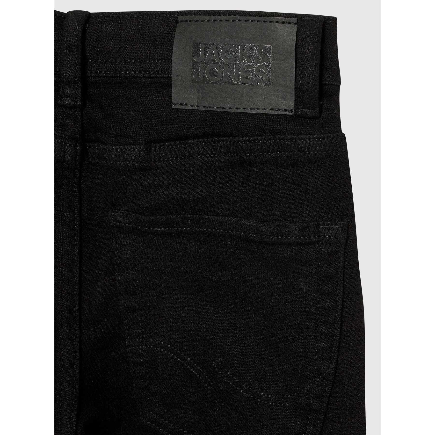 Jack&Jones Junior Дънки Glenn 12204644 Черен Slim Fit - Pepit.bg