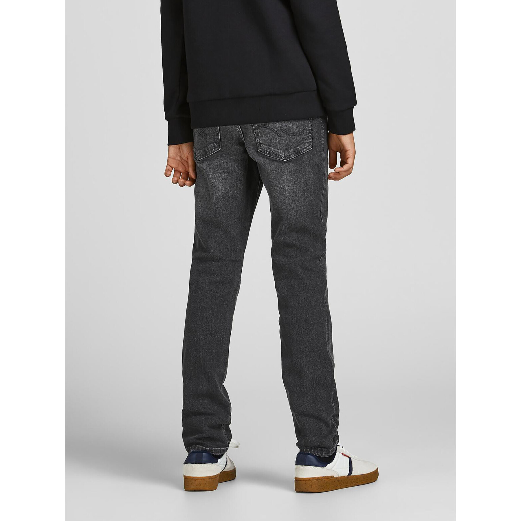 Jack&Jones Junior Дънки Glenn Original 12194966 Сив Slim Fit - Pepit.bg