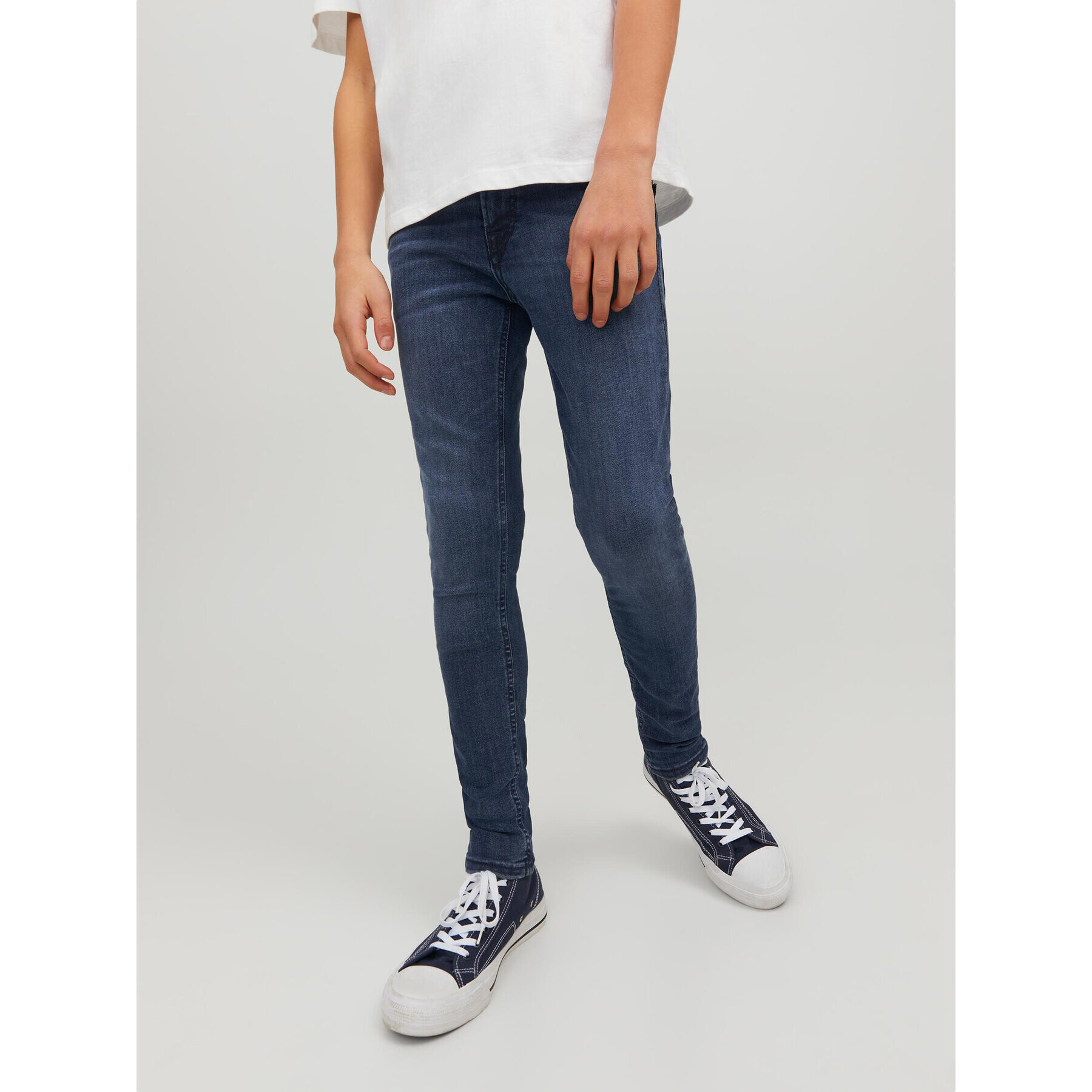 Jack&Jones Junior Дънки Liam 12178287 Син Skinny Fit - Pepit.bg