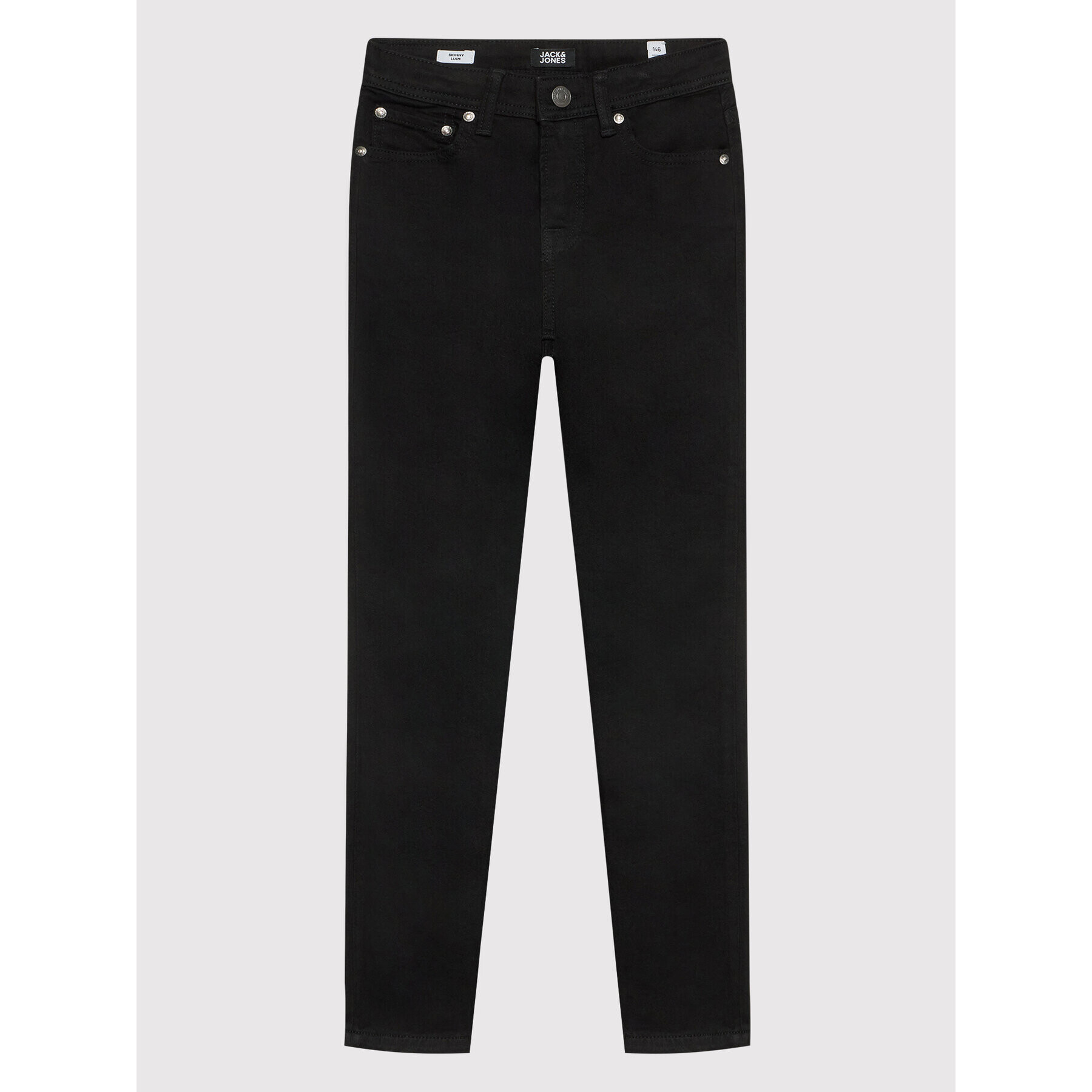 Jack&Jones Junior Дънки Liam Original 12149934 Черен Skinny Fit - Pepit.bg
