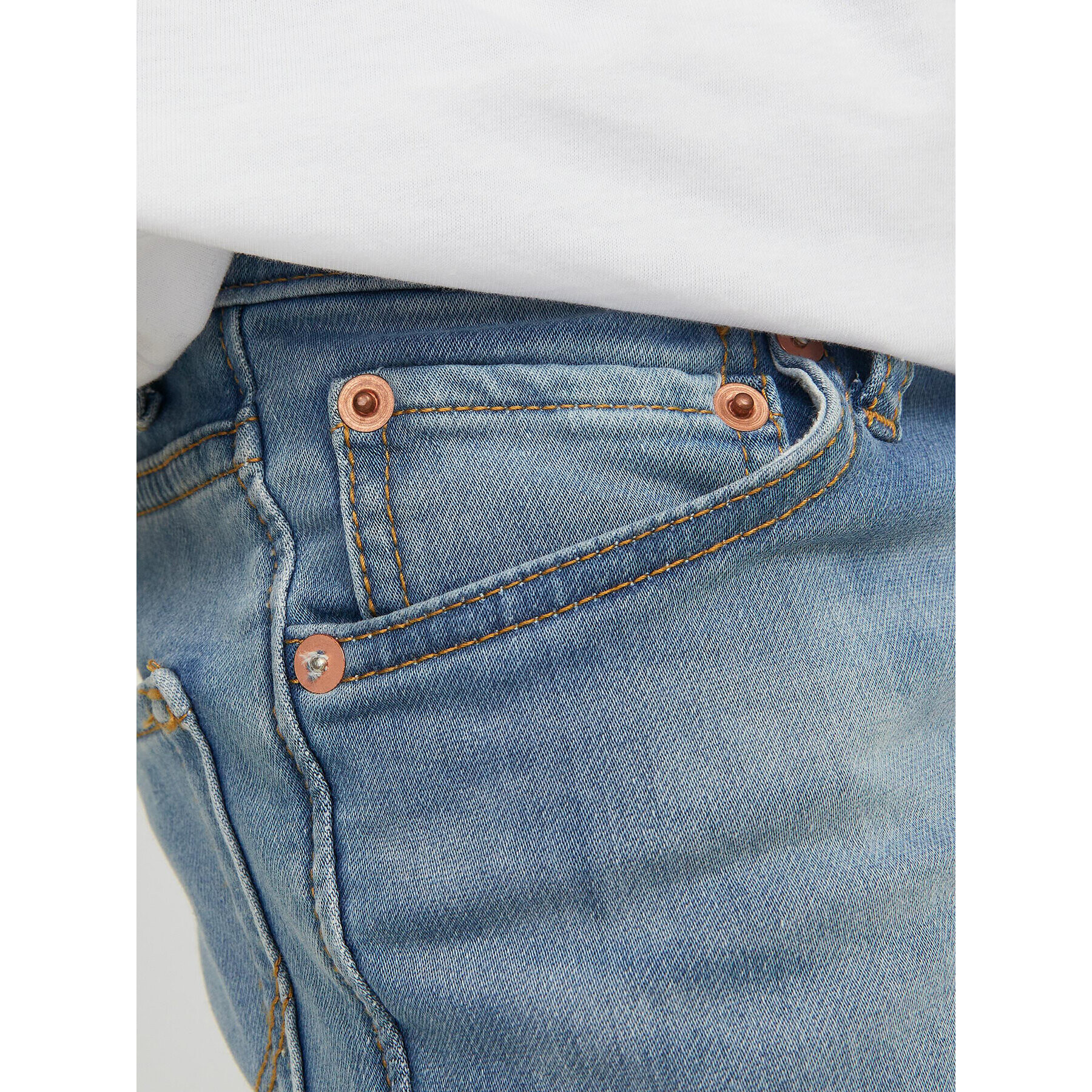 Jack&Jones Junior Дънкови шорти 12224573 Син Regular Fit - Pepit.bg