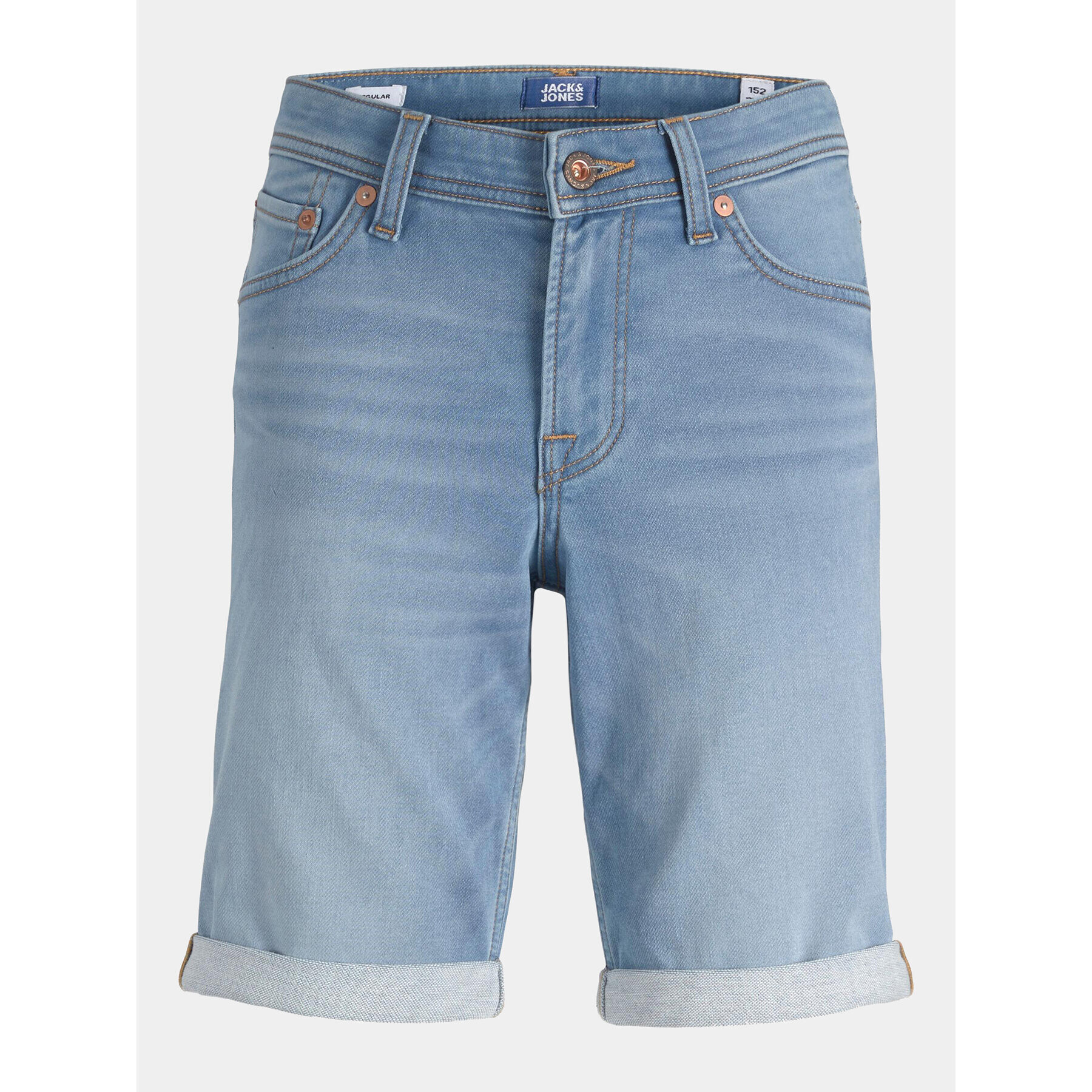 Jack&Jones Junior Дънкови шорти 12224573 Син Regular Fit - Pepit.bg