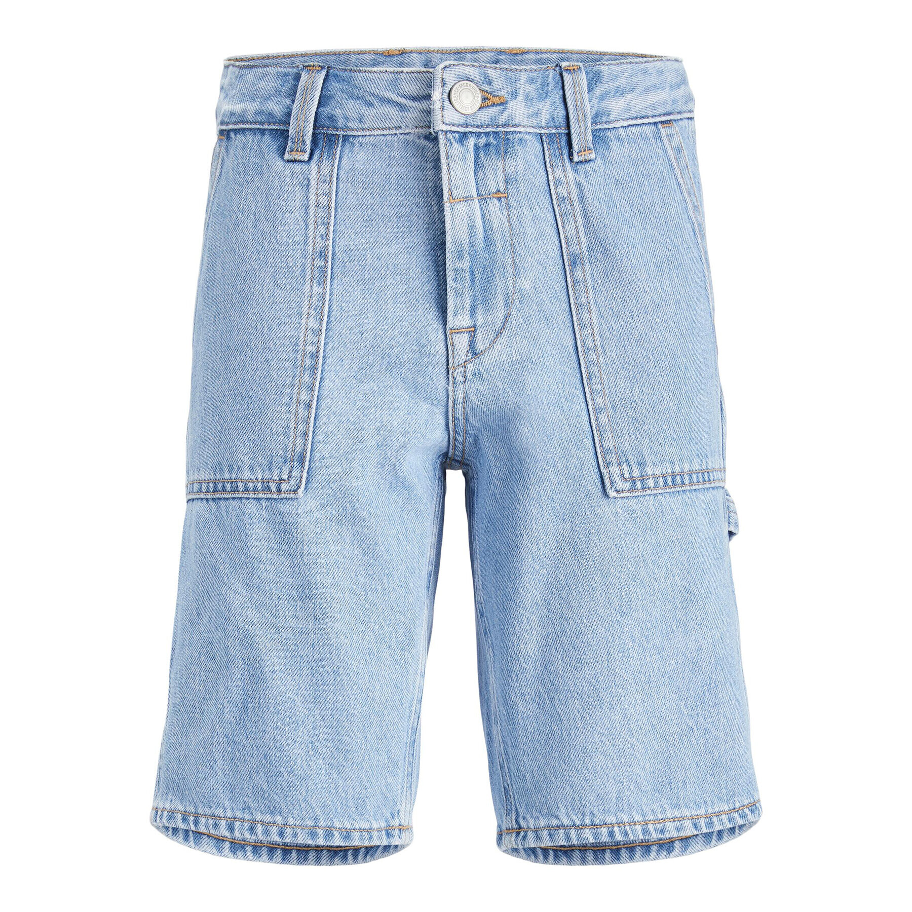 Jack&Jones Junior Дънкови шорти 12236520 Син Loose Fit - Pepit.bg