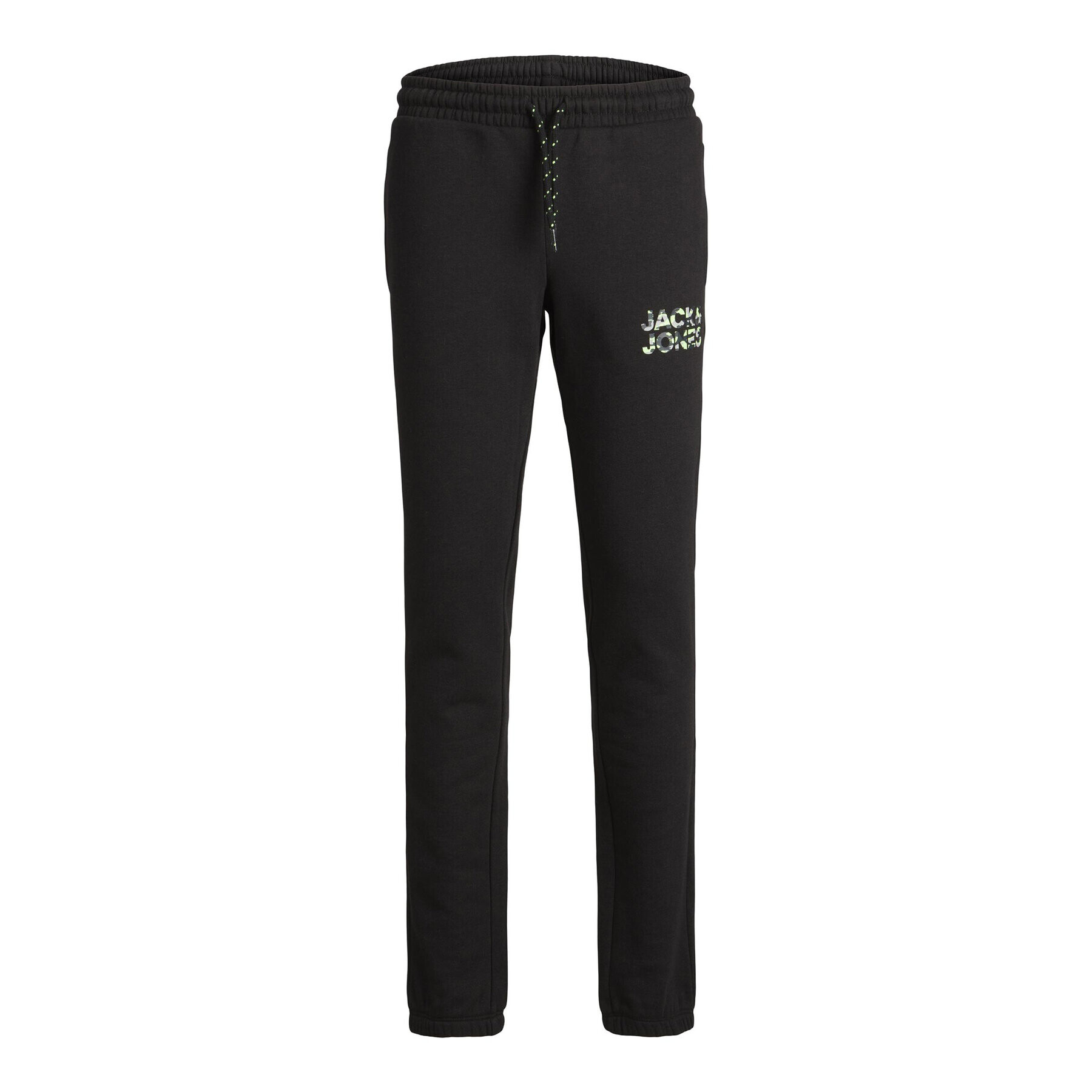 Jack&Jones Junior Долнище анцуг 12237173 Черен Comfort Fit - Pepit.bg