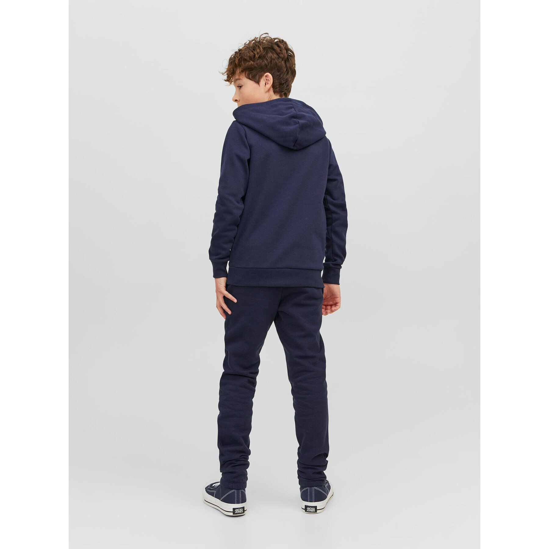 Jack&Jones Junior Долнище анцуг 12237173 Тъмносин Comfort Fit - Pepit.bg