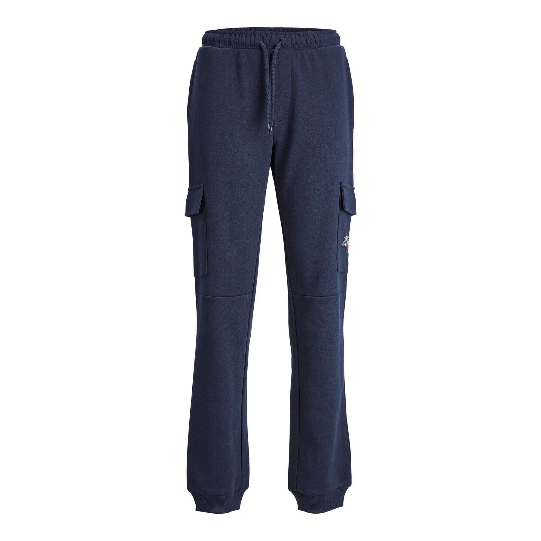 Jack&Jones Junior Долнище анцуг 12237198 Тъмносин Relaxed Fit - Pepit.bg