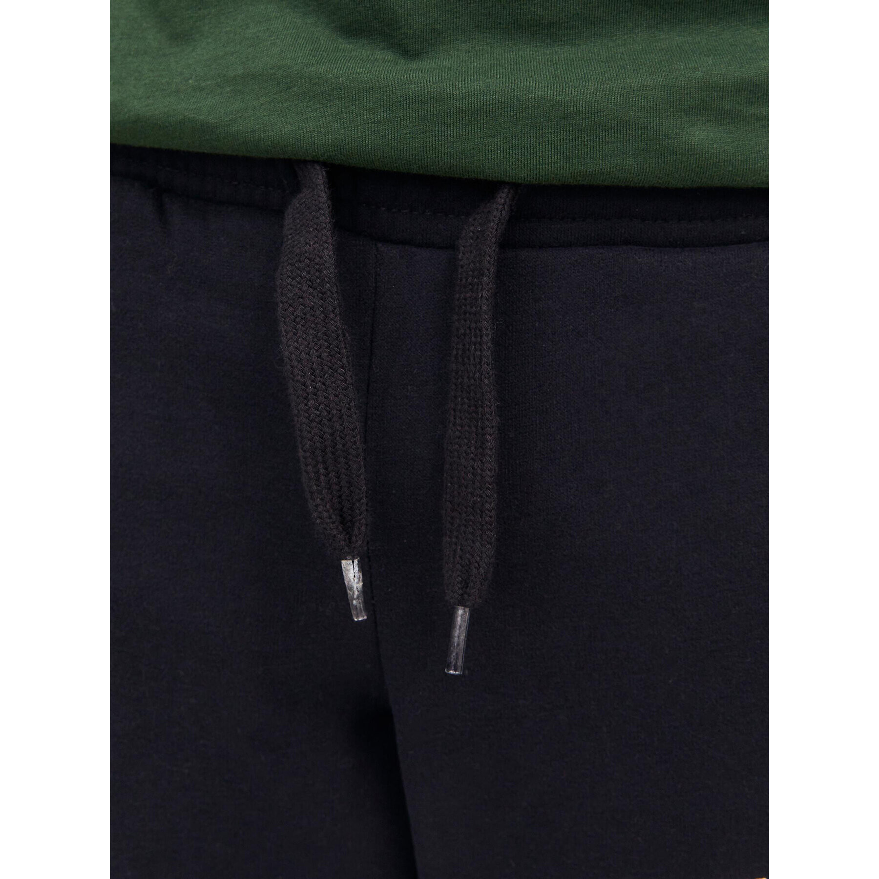 Jack&Jones Junior Долнище анцуг 12237403 Черен Slim Fit - Pepit.bg