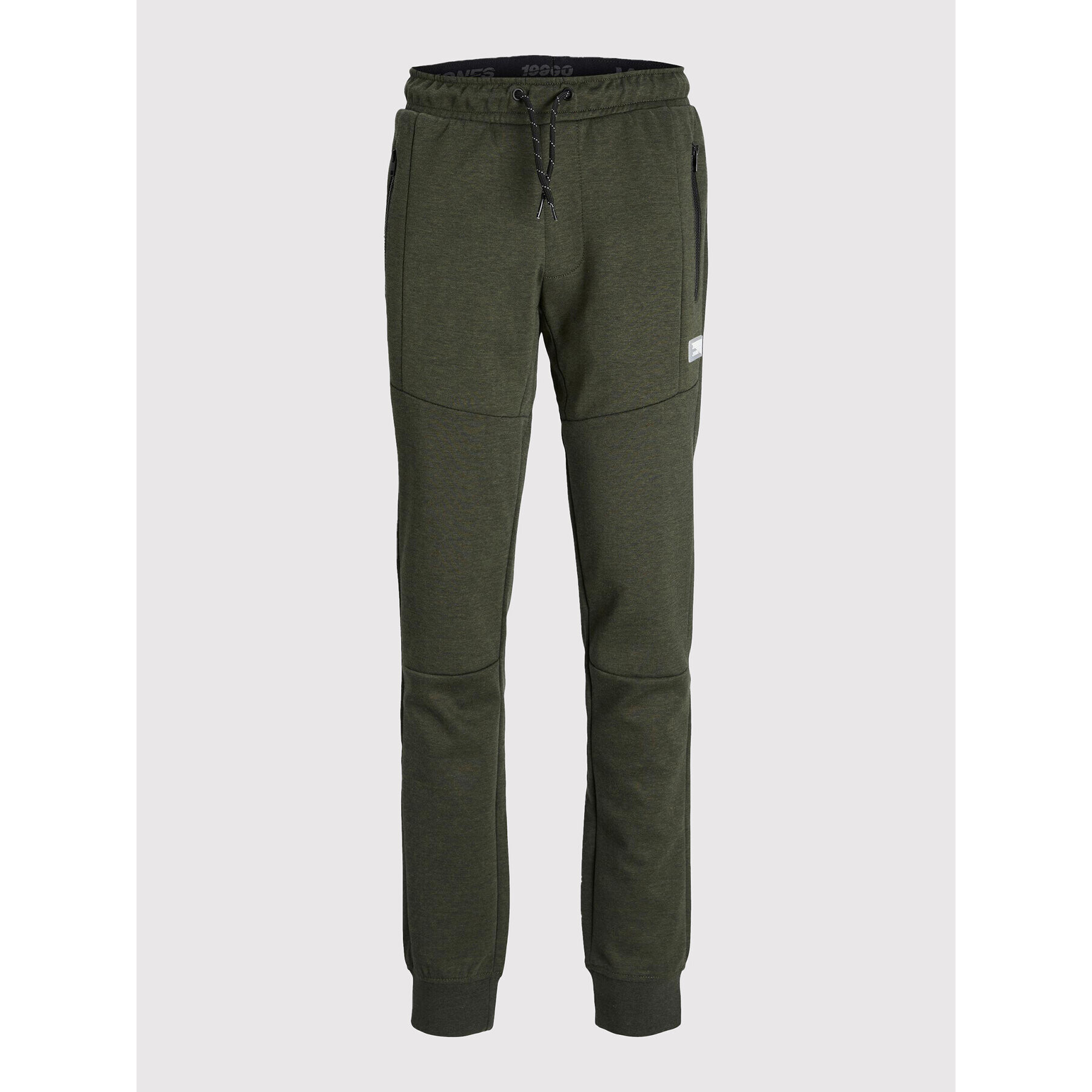 Jack&Jones Junior Долнище анцуг Will 12189809 Зелен Regular Fit - Pepit.bg