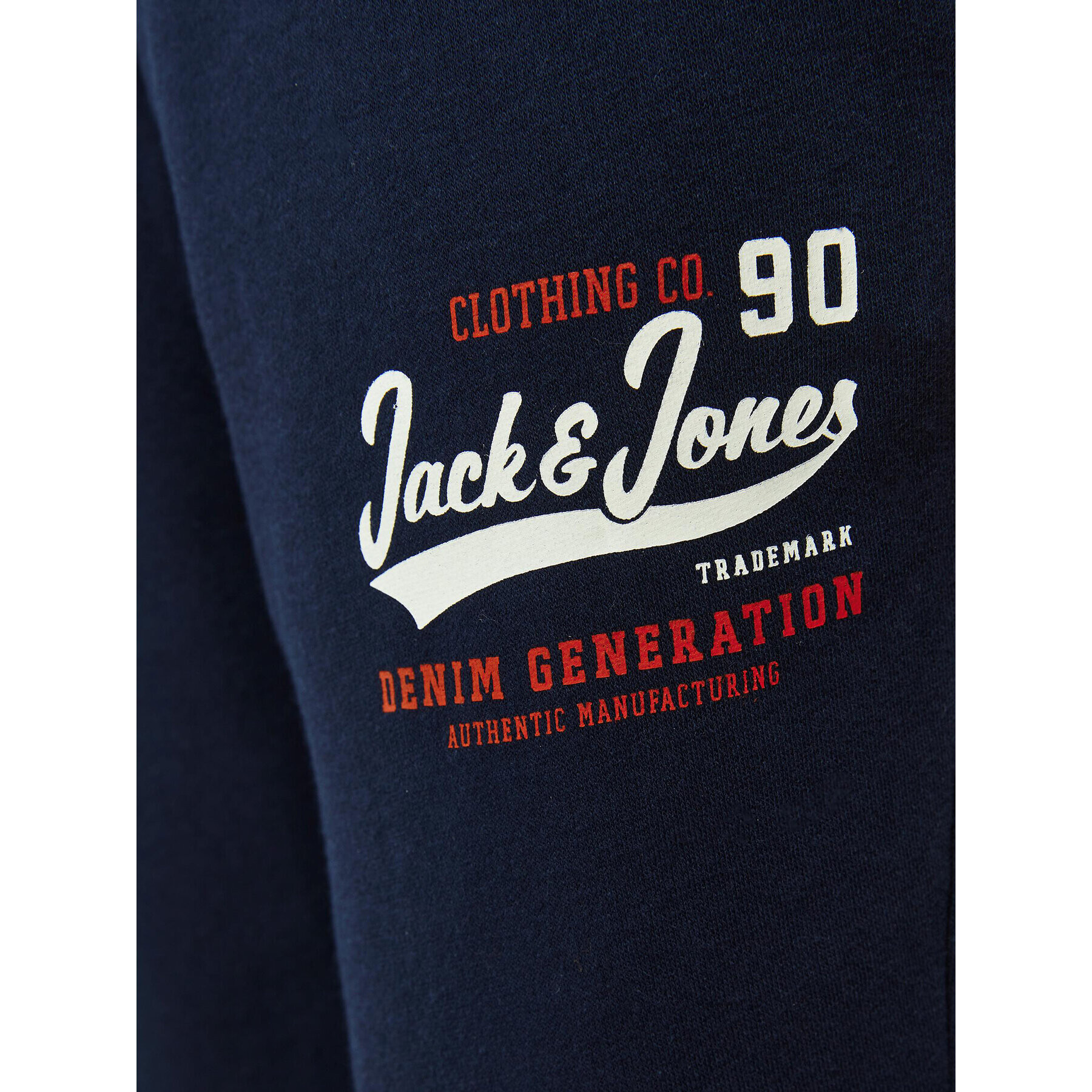 Jack&Jones Junior Долнище анцуг Logo 12213086 Тъмносин Regular Fit - Pepit.bg