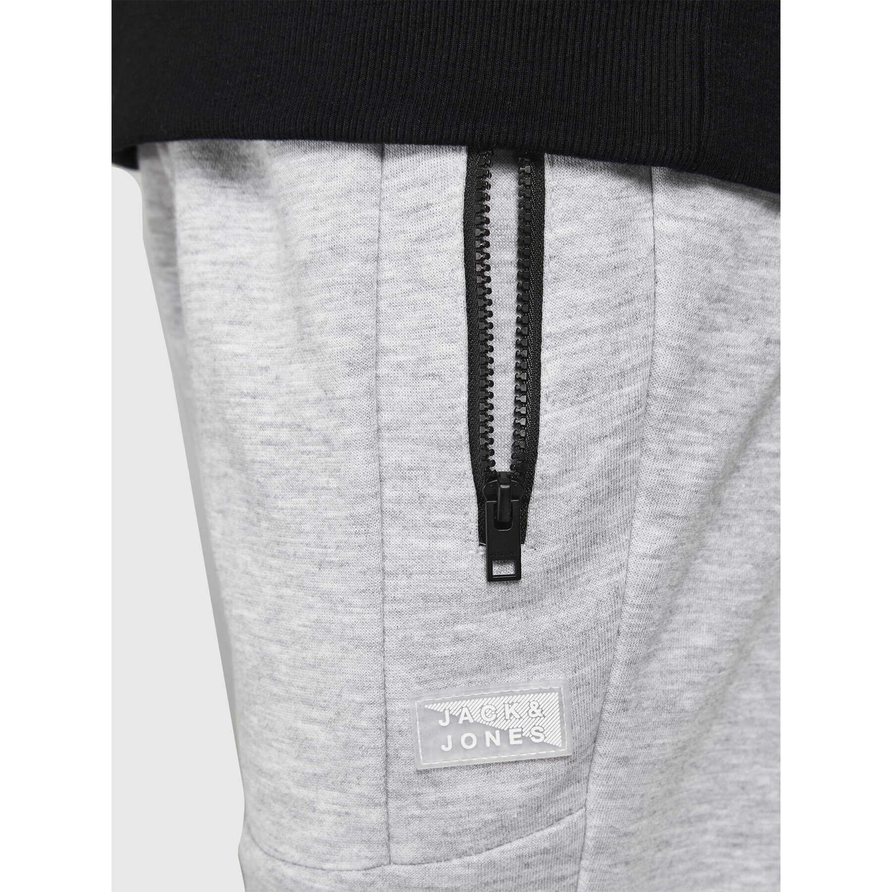 Jack&Jones Junior Долнище анцуг Will 12189809 Сив Regular Fit - Pepit.bg