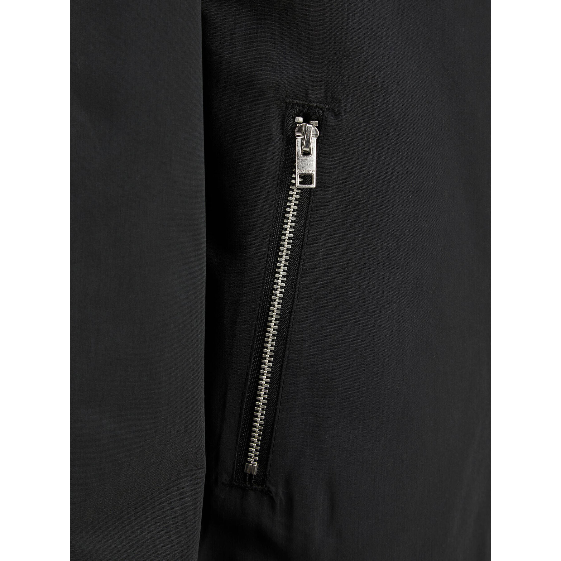 Jack&Jones Junior Яке бомбър Rush 12182385 Черен Regular Fit - Pepit.bg