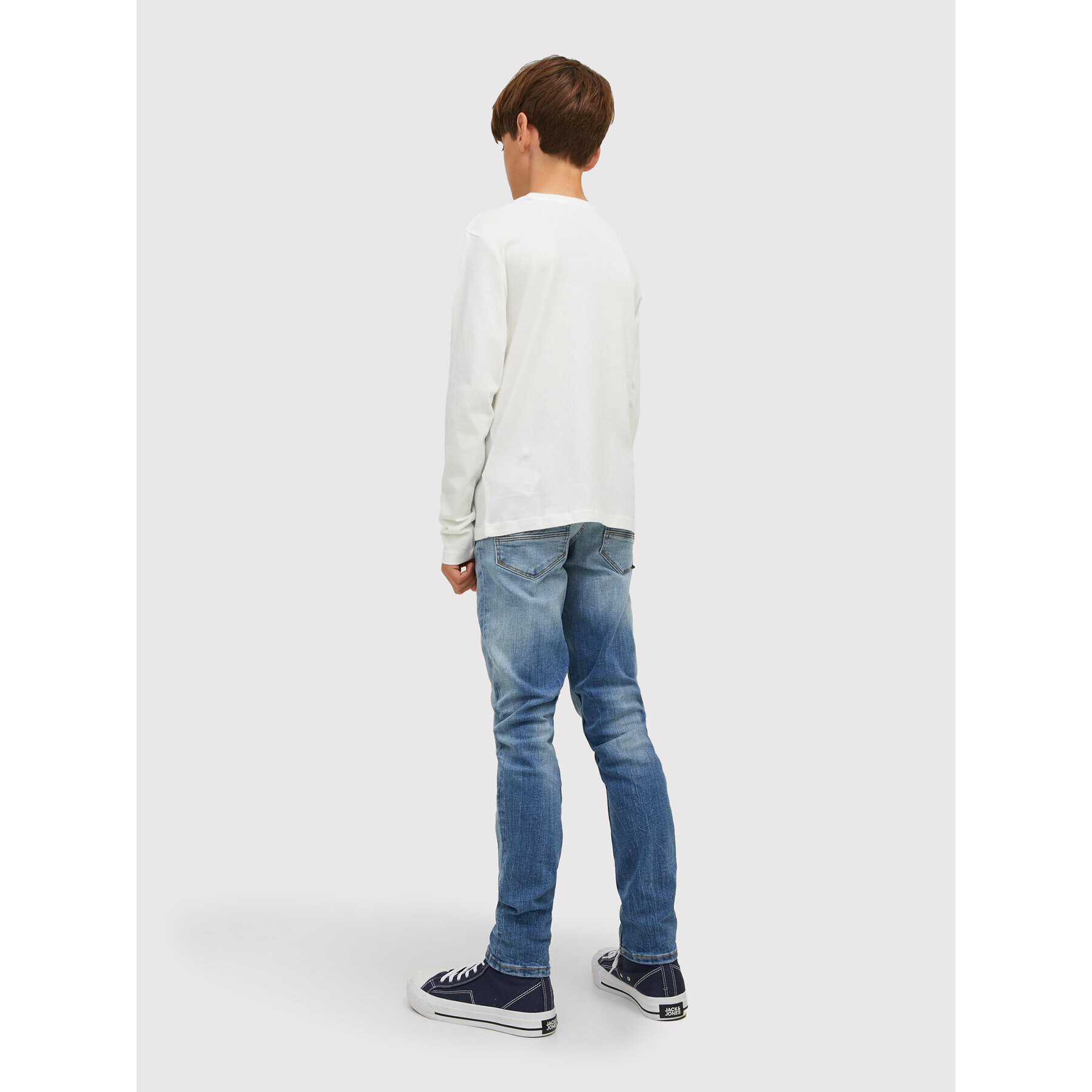 Jack&Jones Junior Комплект 2 блузи Jeans 12222427 Тъмносин Regular Fit - Pepit.bg