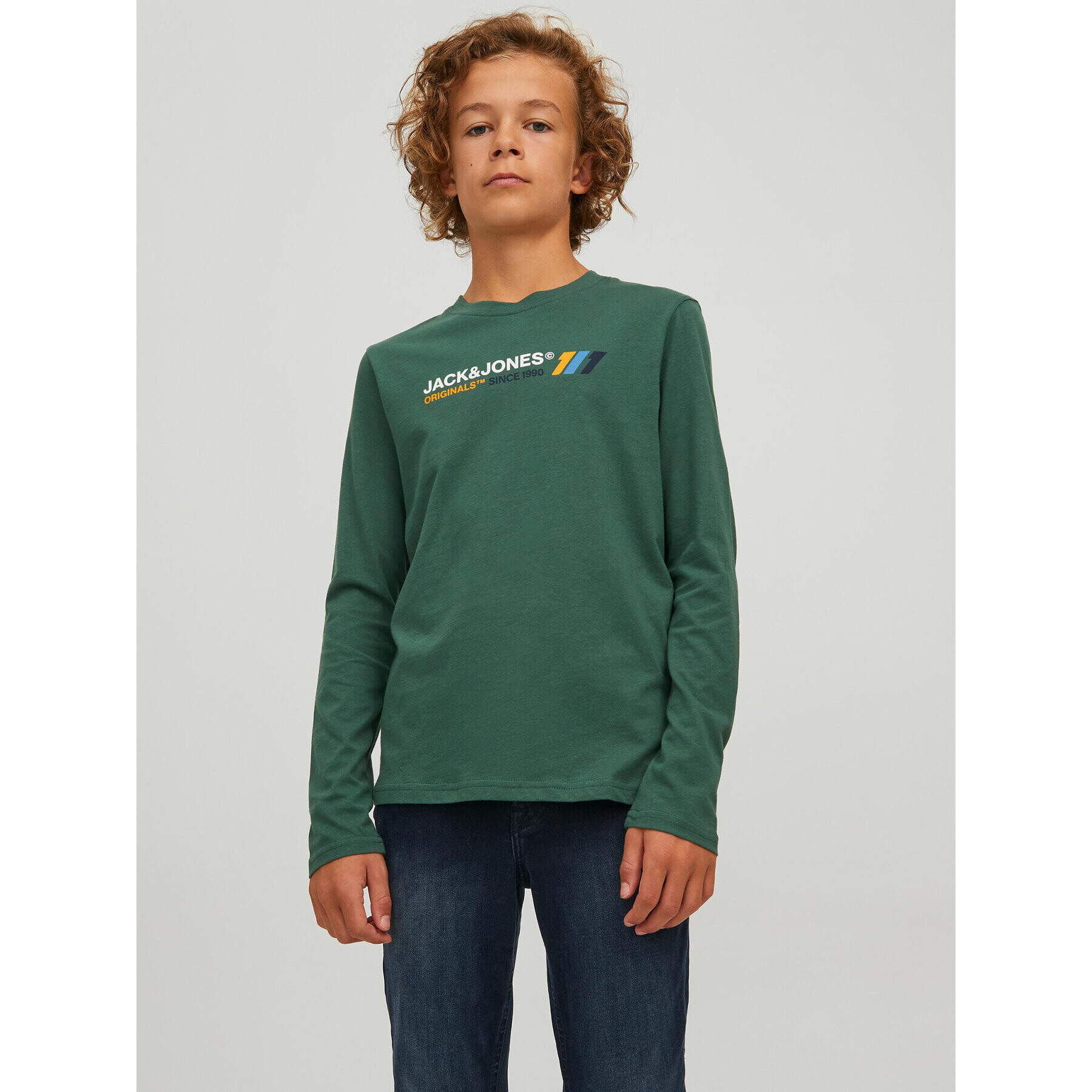 Jack&Jones Junior Комплект 2 блузи Nate 12227010 Цветен Regular Fit - Pepit.bg