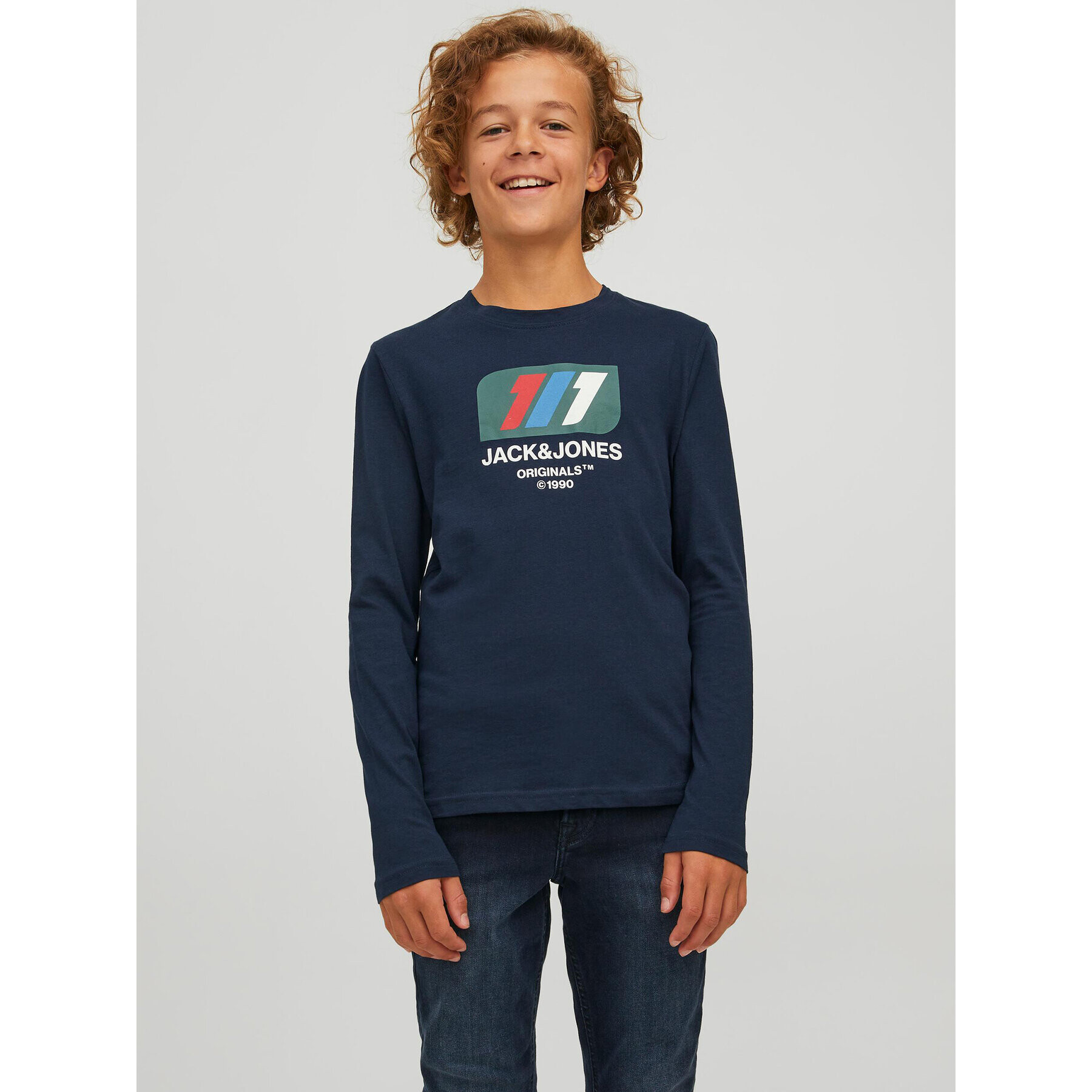 Jack&Jones Junior Комплект 2 блузи Nate 12227010 Цветен Regular Fit - Pepit.bg