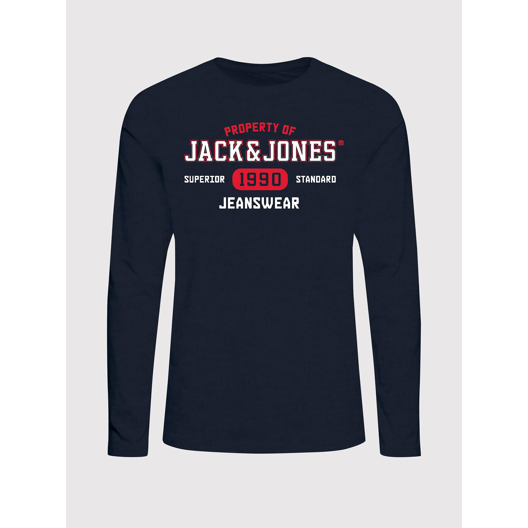 Jack&Jones Junior Комплект 2 блузи Tamp 12221634 Бял Regular Fit - Pepit.bg