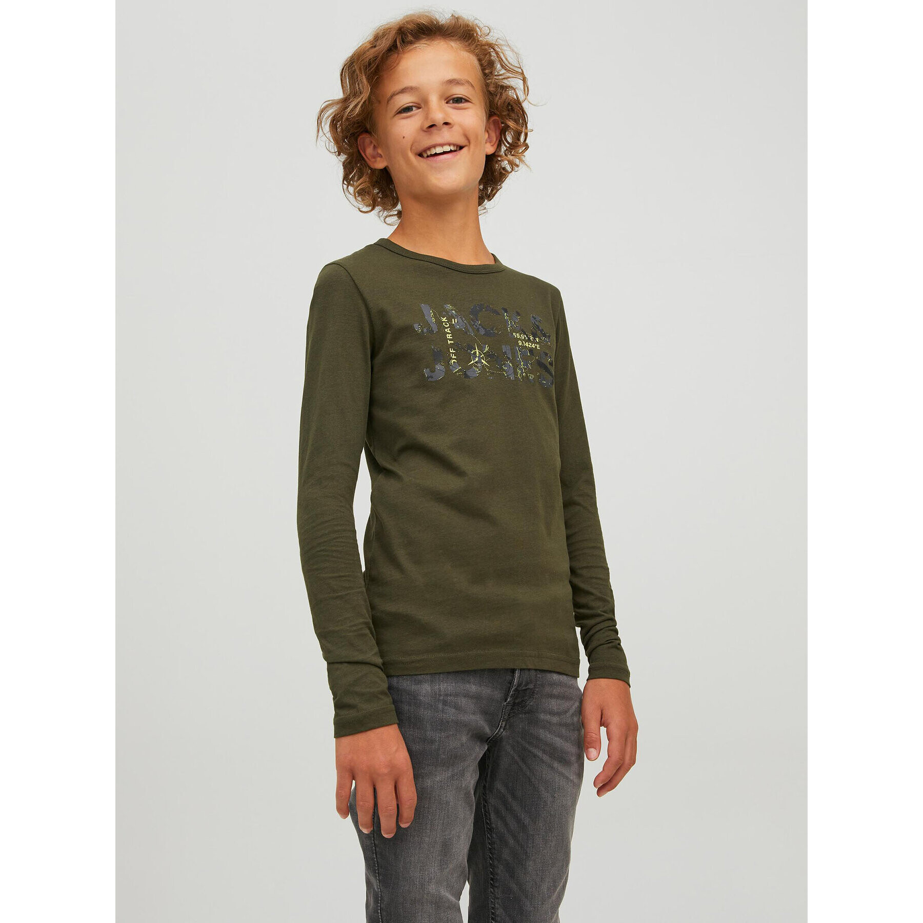 Jack&Jones Junior Комплект 2 блузи Tech Logo 12226999 Цветен Regular Fit - Pepit.bg