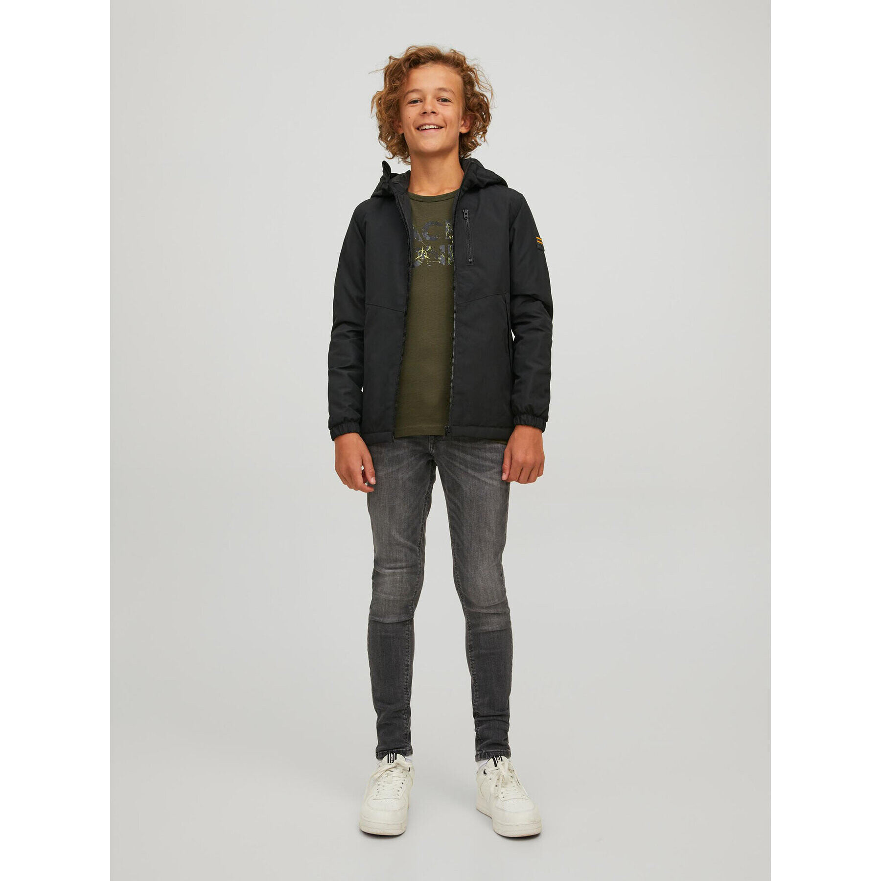 Jack&Jones Junior Комплект 2 блузи Tech Logo 12226999 Цветен Regular Fit - Pepit.bg