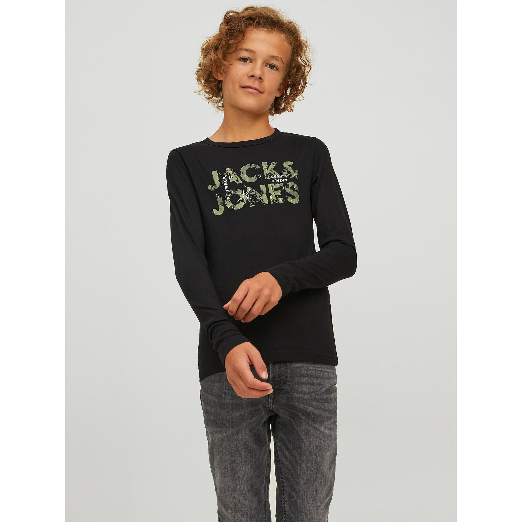 Jack&Jones Junior Комплект 2 блузи Tech Logo 12226999 Цветен Regular Fit - Pepit.bg