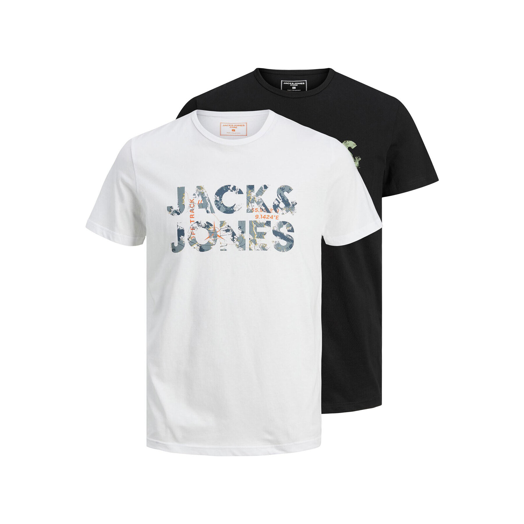 Jack&Jones Junior Комплект 2 тишъртки Tech Logo 12227000 Цветен Regular Fit - Pepit.bg