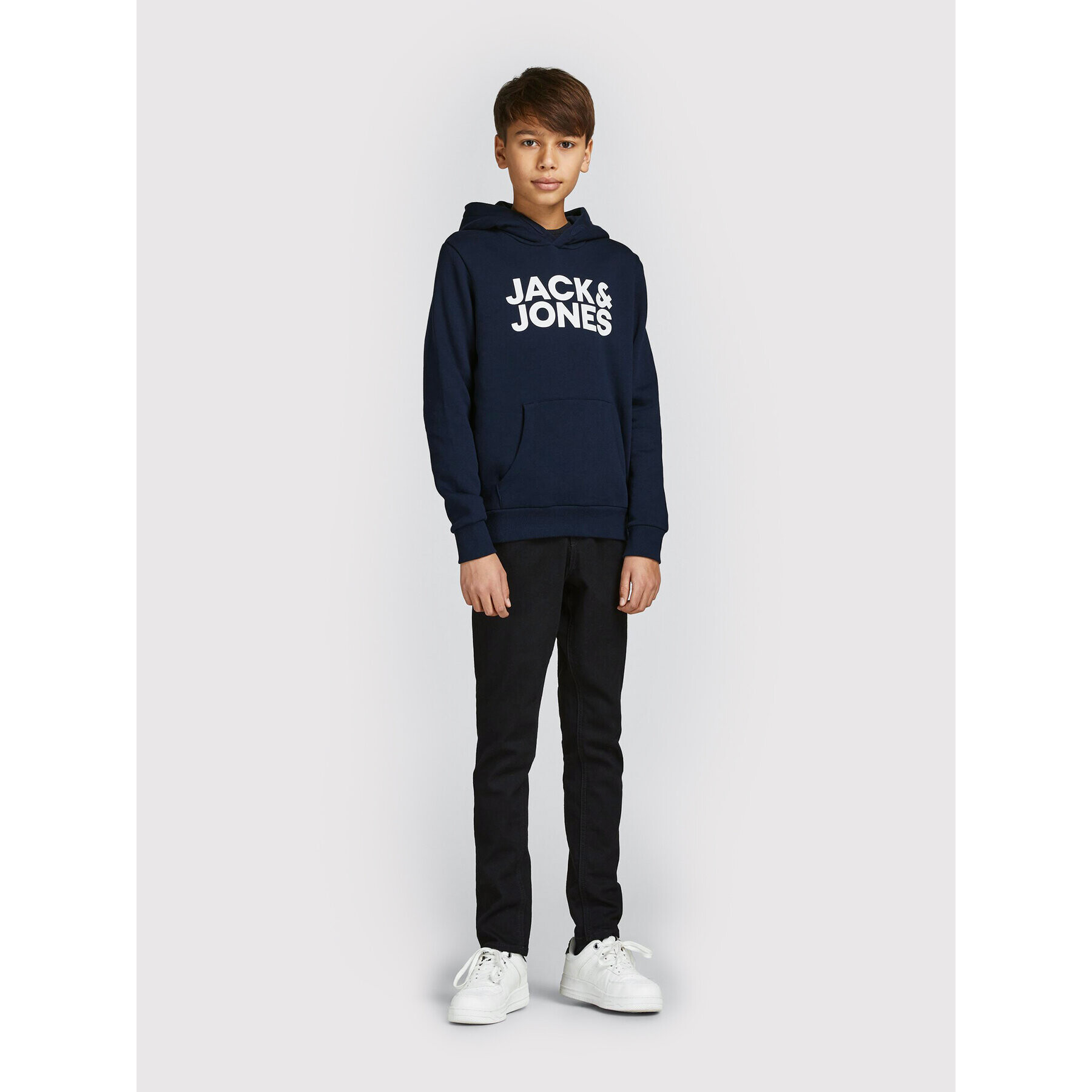 Jack&Jones Junior Комплект 2 суитшърта Corp 12210980 Тъмносин Regular Fit - Pepit.bg