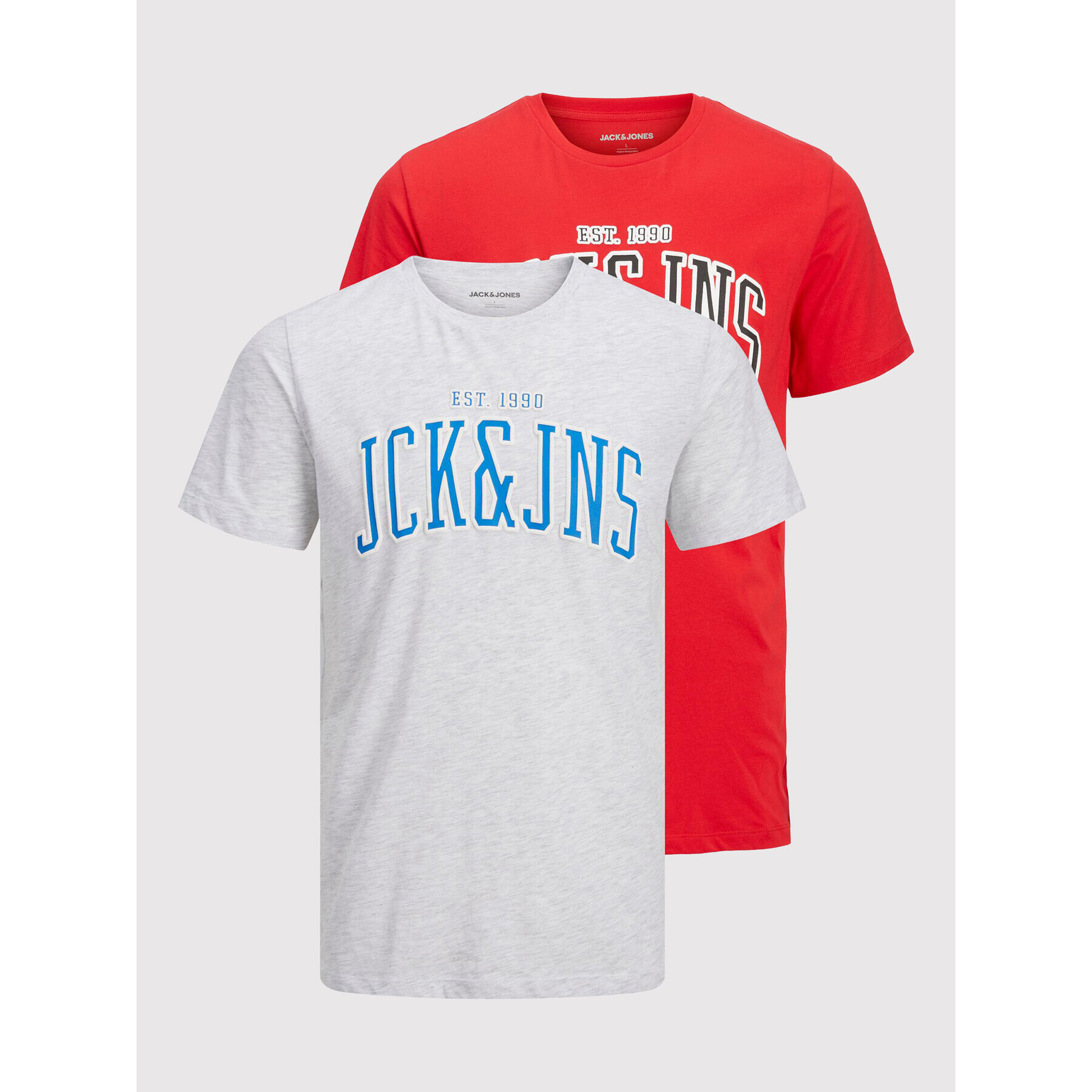 Jack&Jones Junior Комплект 2 тишъртки Cemb 12222559 Цветен Regular Fit - Pepit.bg