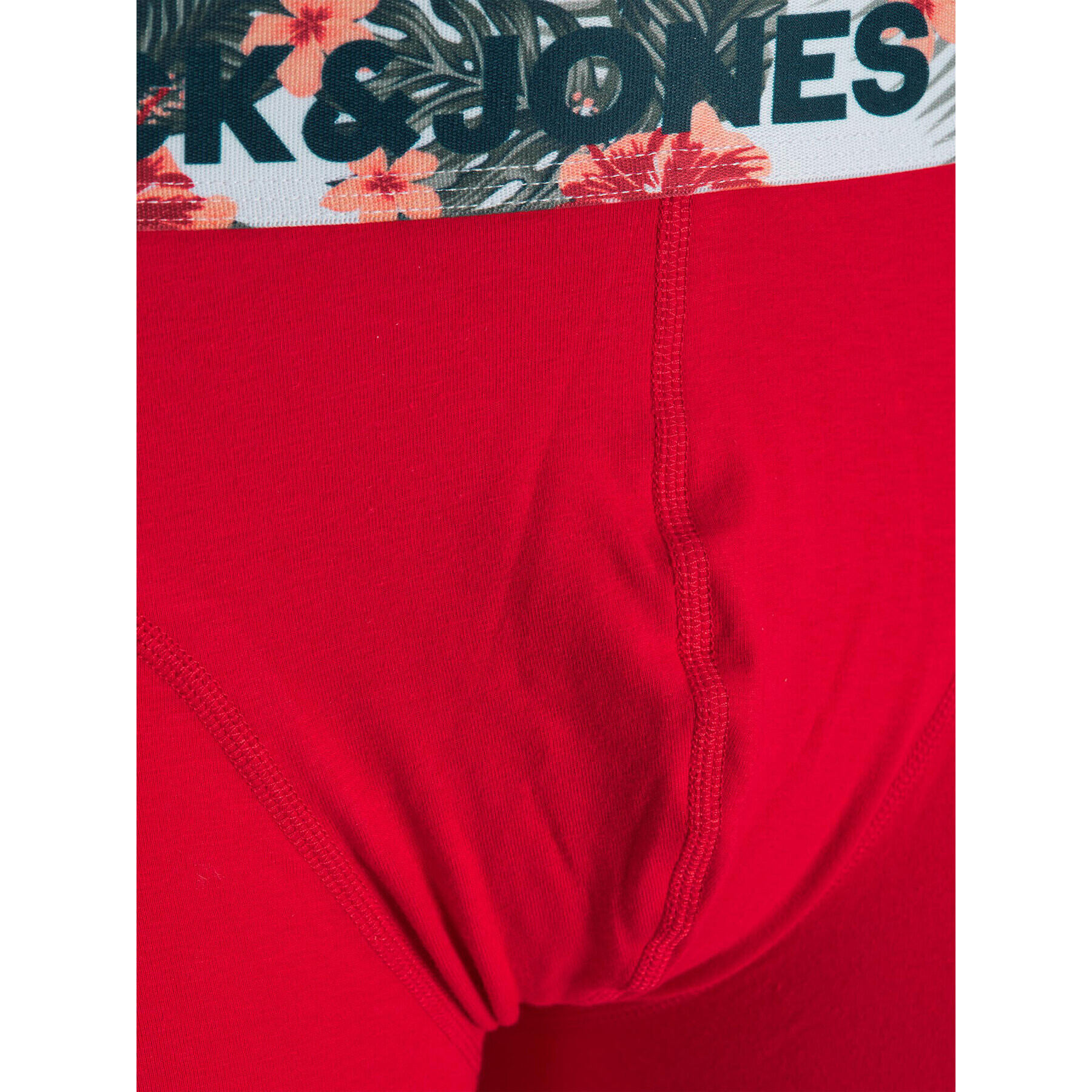 Jack&Jones Junior Комплект 3 чифта боксерки 12224906 Червен - Pepit.bg