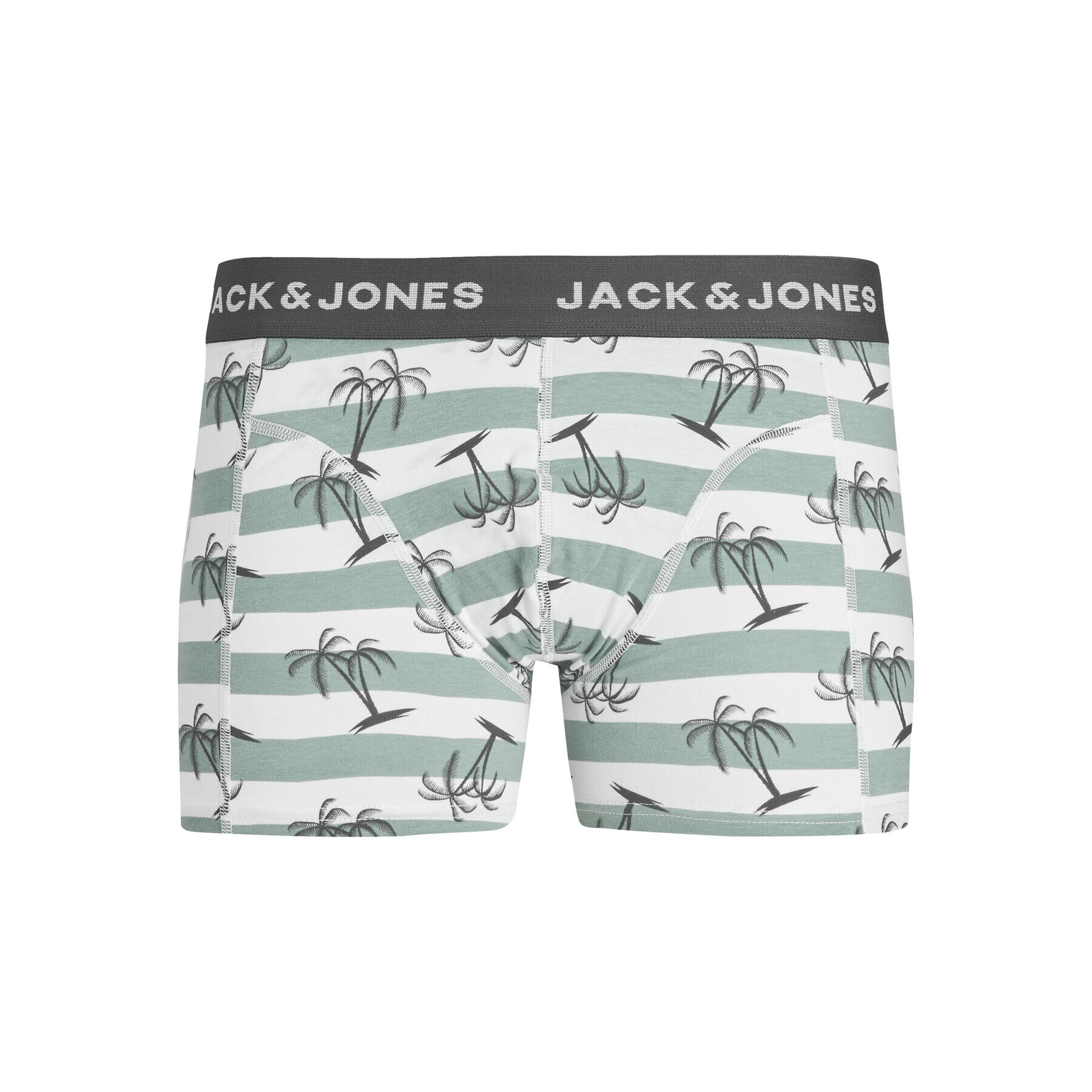 Jack&Jones Junior Комплект 3 чифта боксерки 12228463 Зелен - Pepit.bg