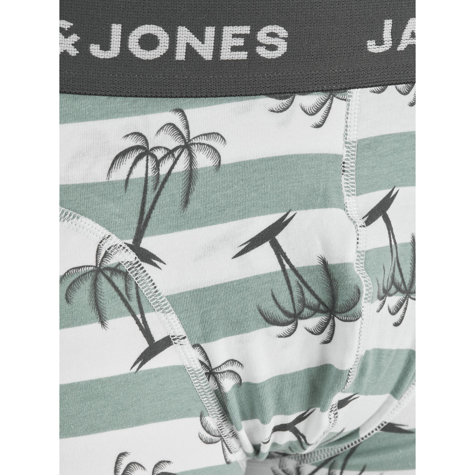 Jack&Jones Junior Комплект 3 чифта боксерки 12228463 Зелен - Pepit.bg